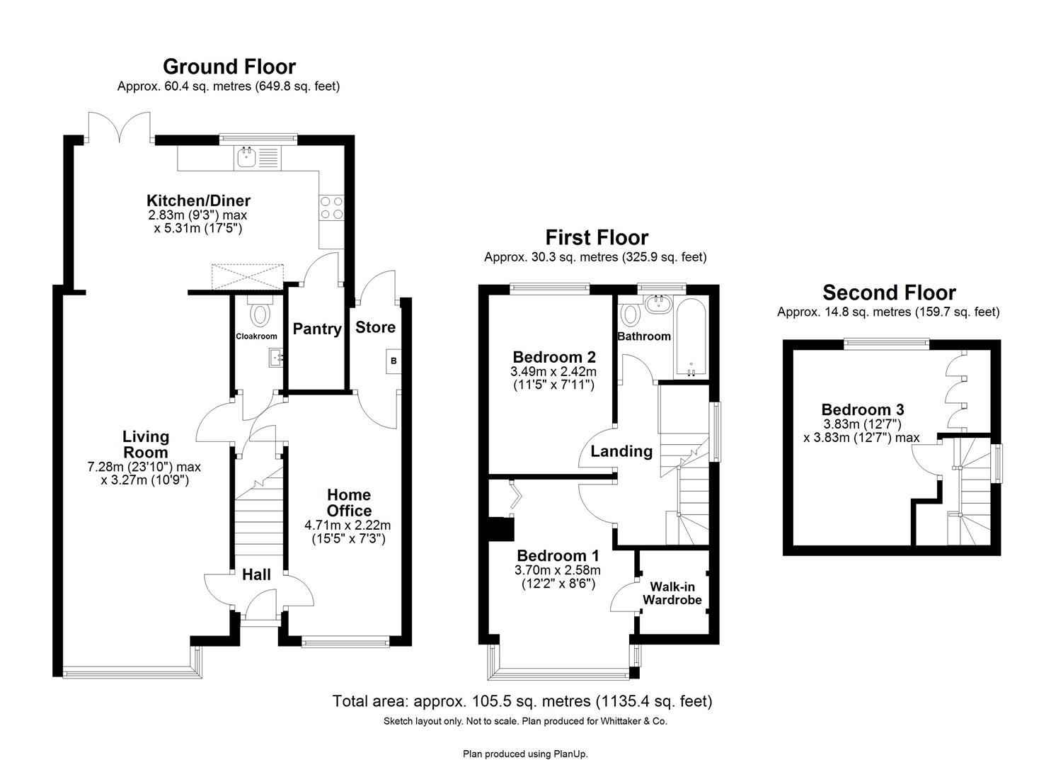 4, Glemsford Drive, Harpenden floorplan