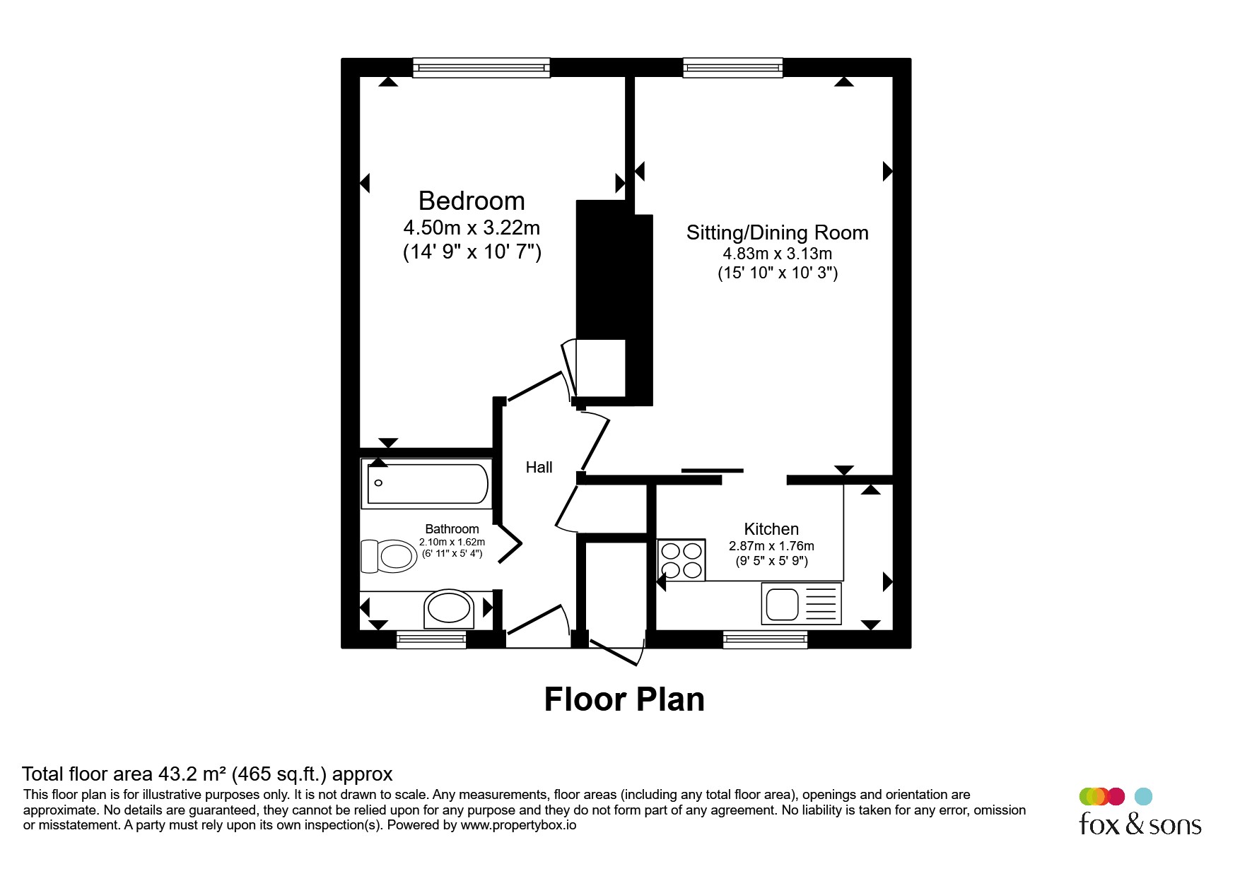 23a, Torridge Way, Plymouth floorplan