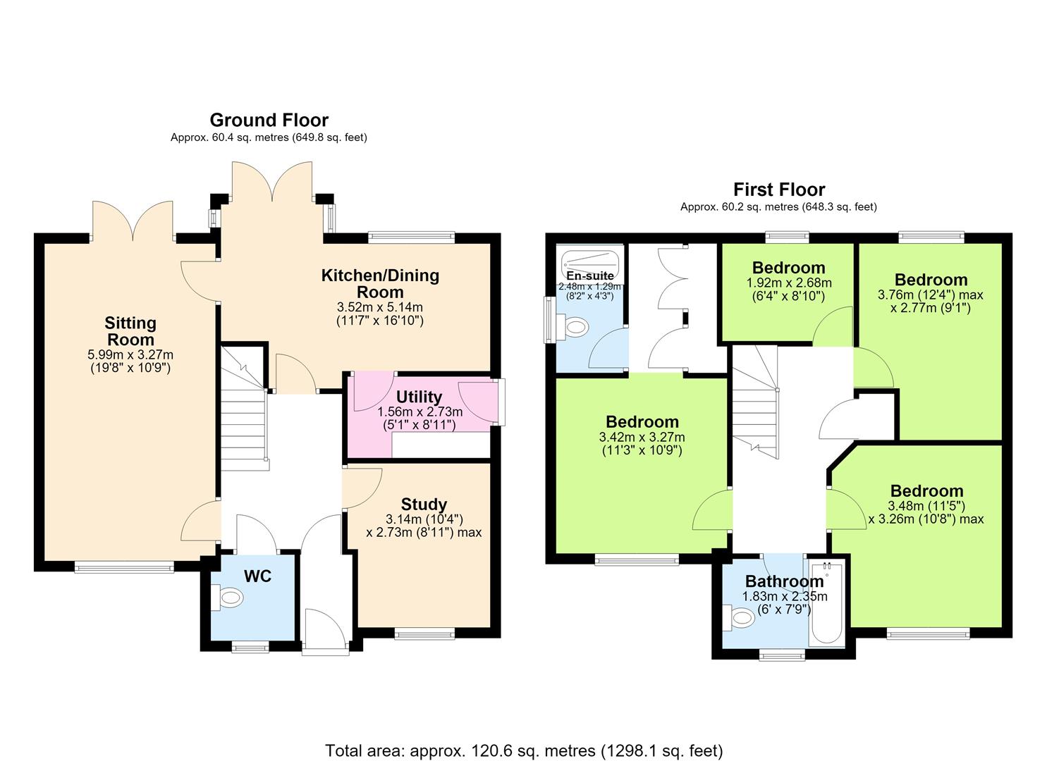 17, Swan Grove, Manchester floorplan