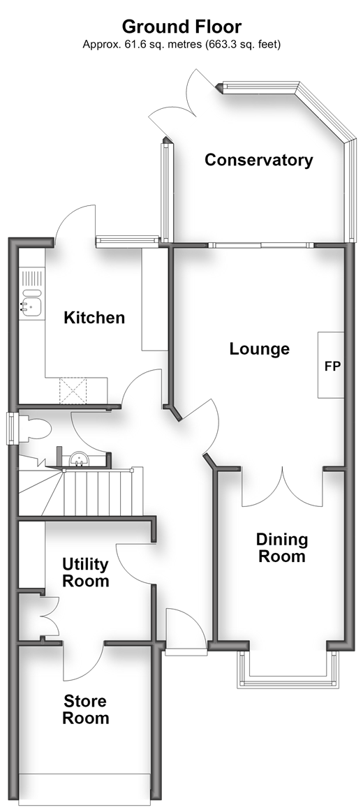 Foxglove Walk, Worthing floorplan