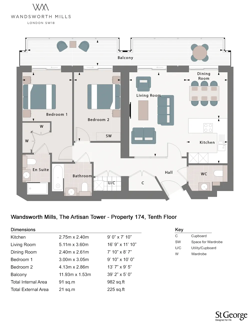 Wandsworth Mills, Wandsworth Mills, Armoury Way, Wandsworth, London floorplan