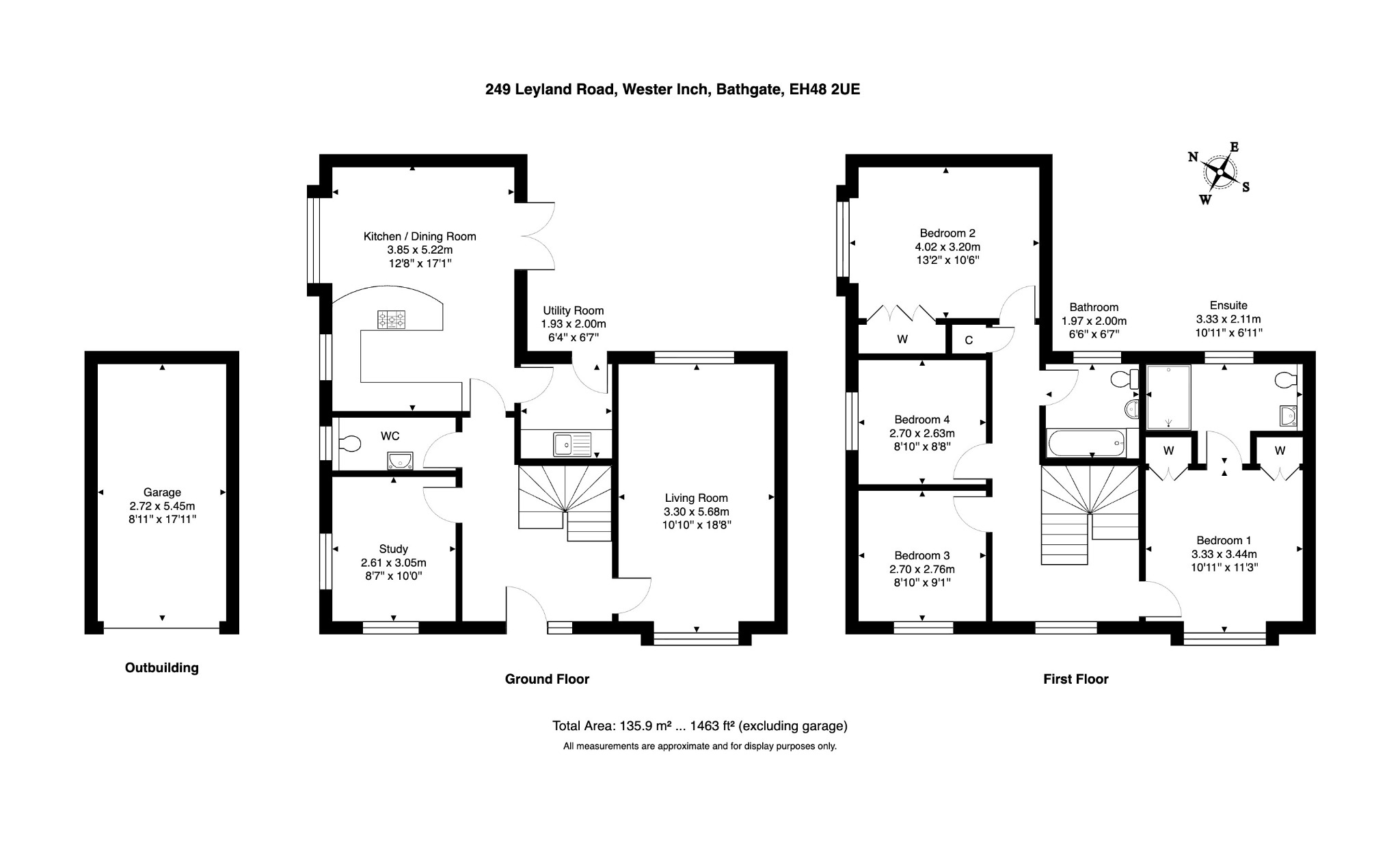 249, Leyland Road, Bathgate floorplan
