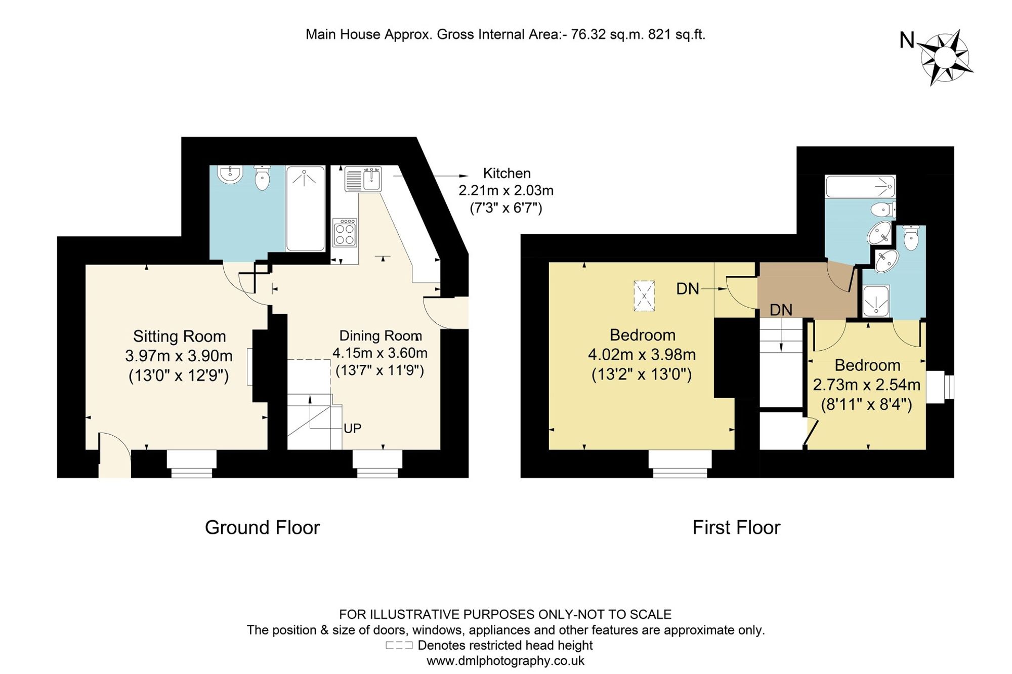 Ayton Cottage West End, Cheltenham floorplan