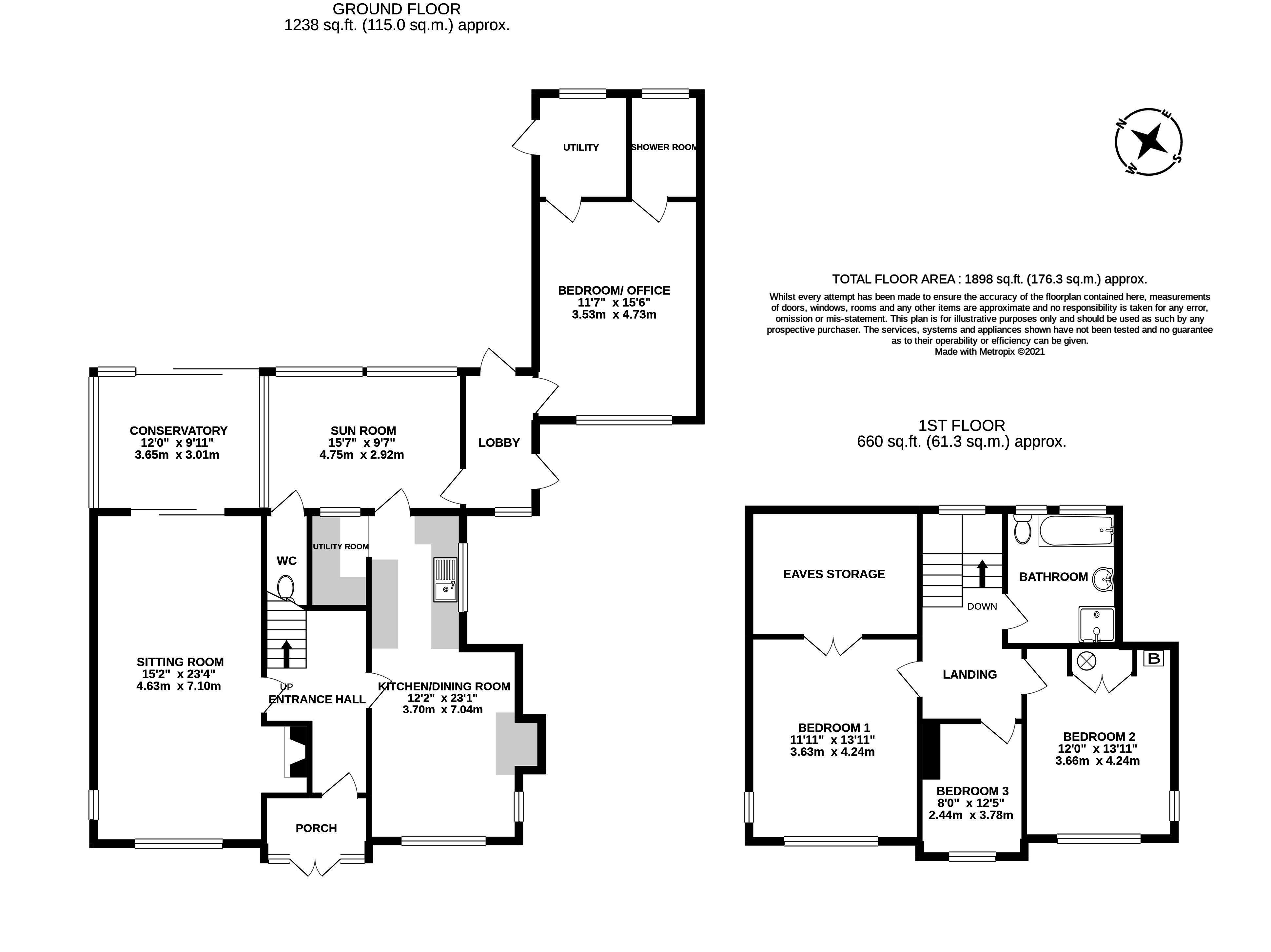 74, Main Road, Winchester floorplan