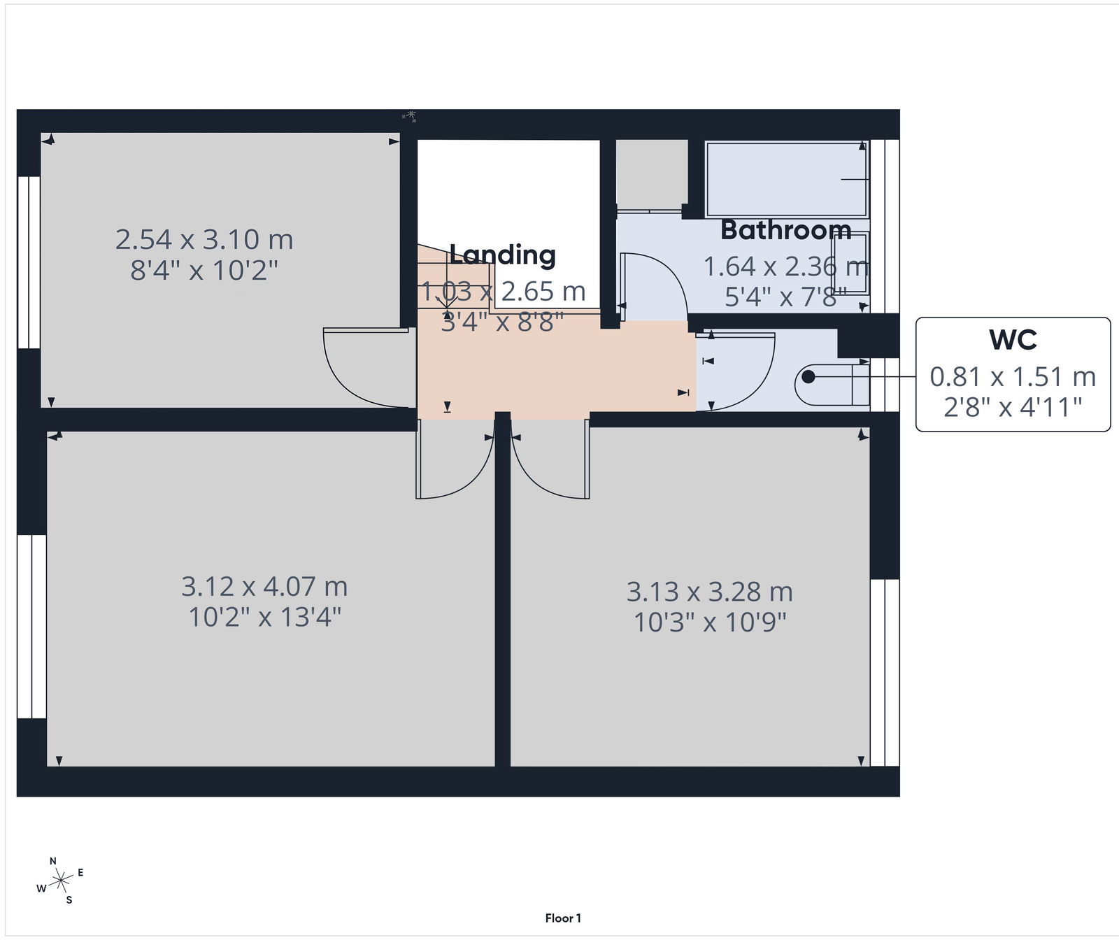 43, Hookhills Road, Paignton floorplan
