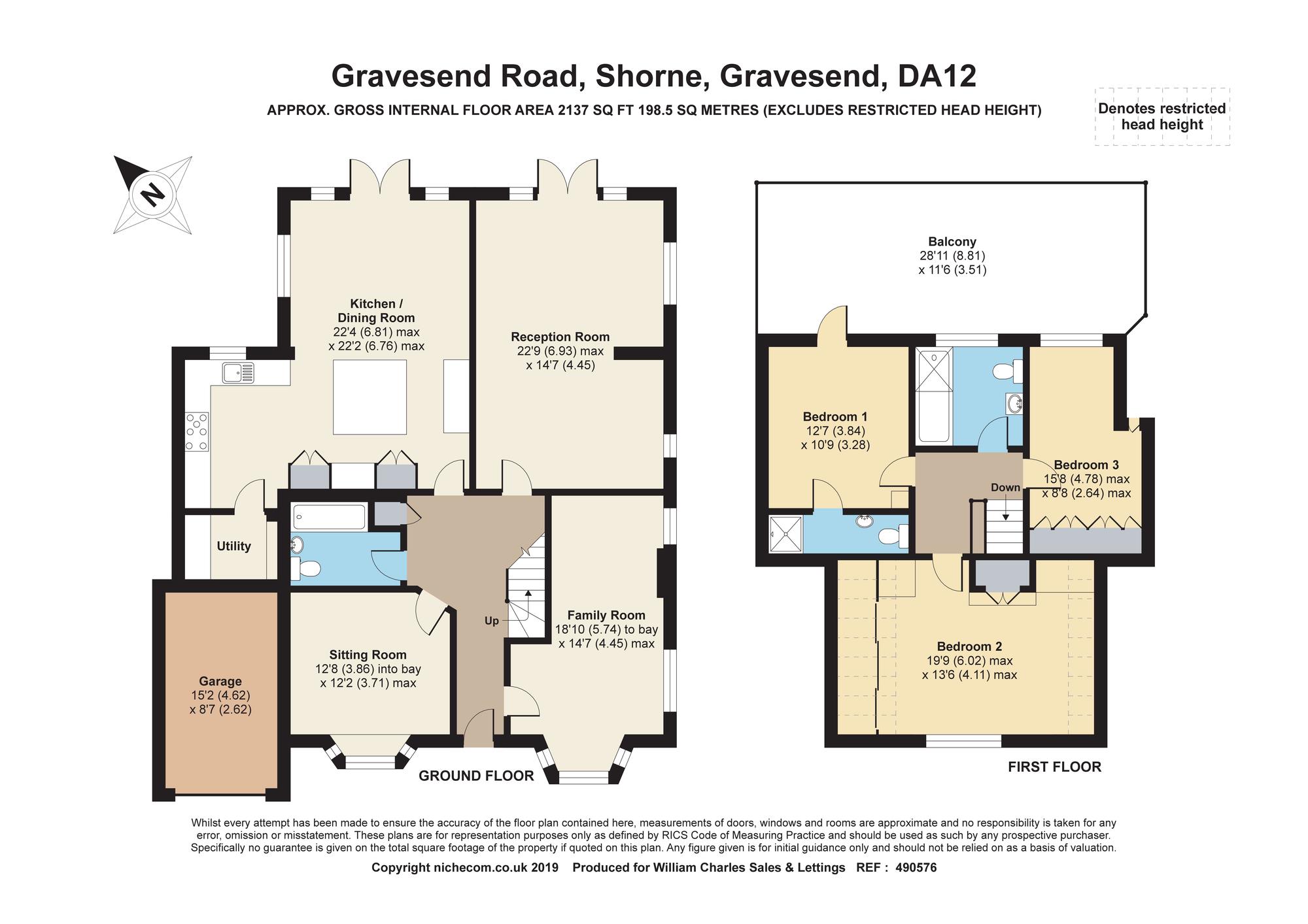 4 Bedrooms Detached bungalow for sale in Gravesend Road, Shorne, Gravesend DA12