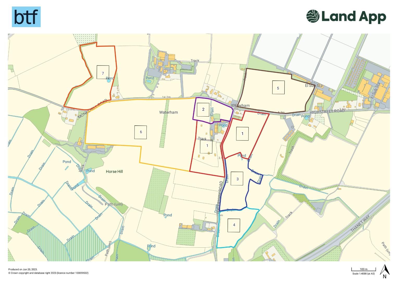 Lot 6, Waterham Farm, Waterham Road, Hernhill, Faversham ME13, land for sale 65039447