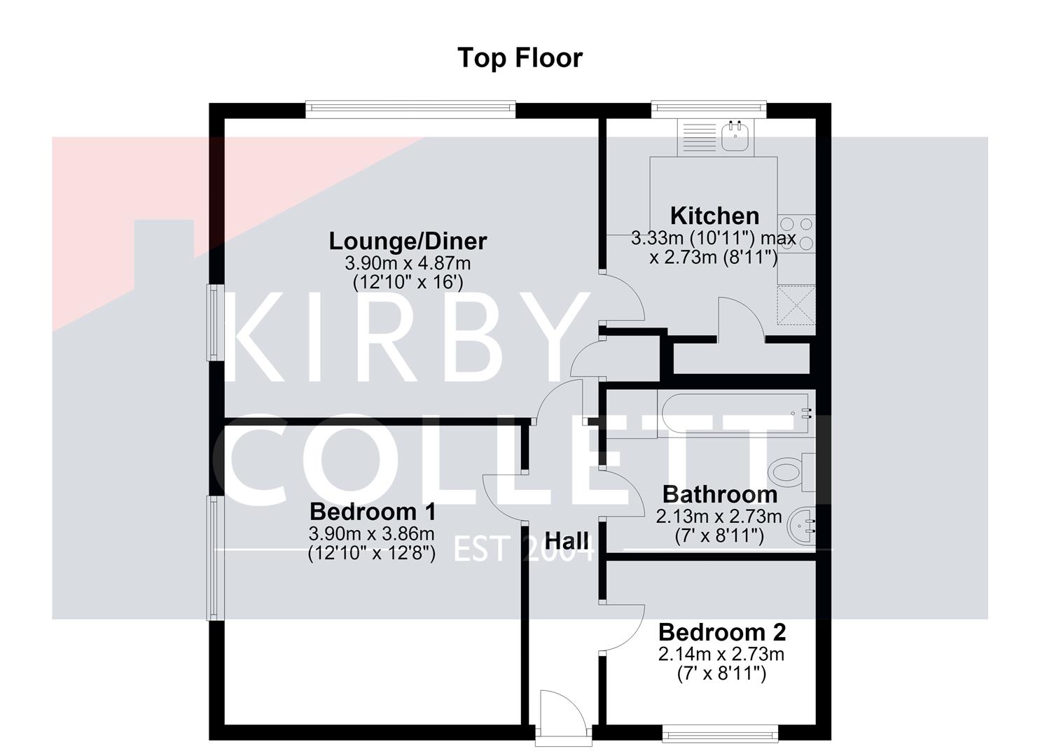 29, Clyfton Close, Broxbourne floorplan