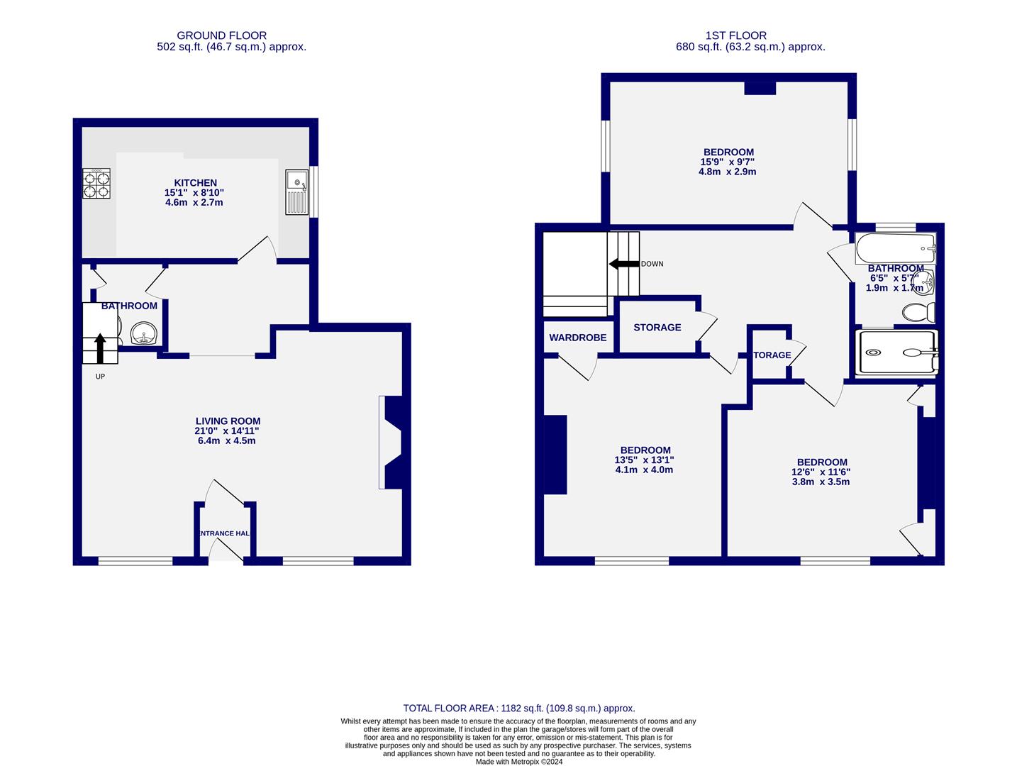 Morcar House, 81 Main Street, Fulford floorplan