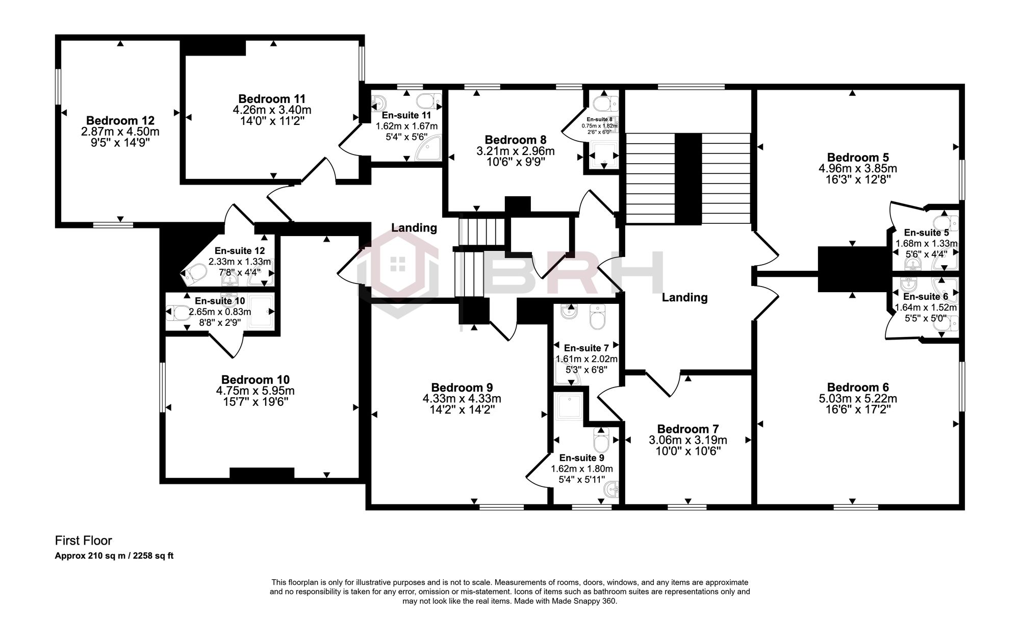 26 Boulevard, Hull floorplan