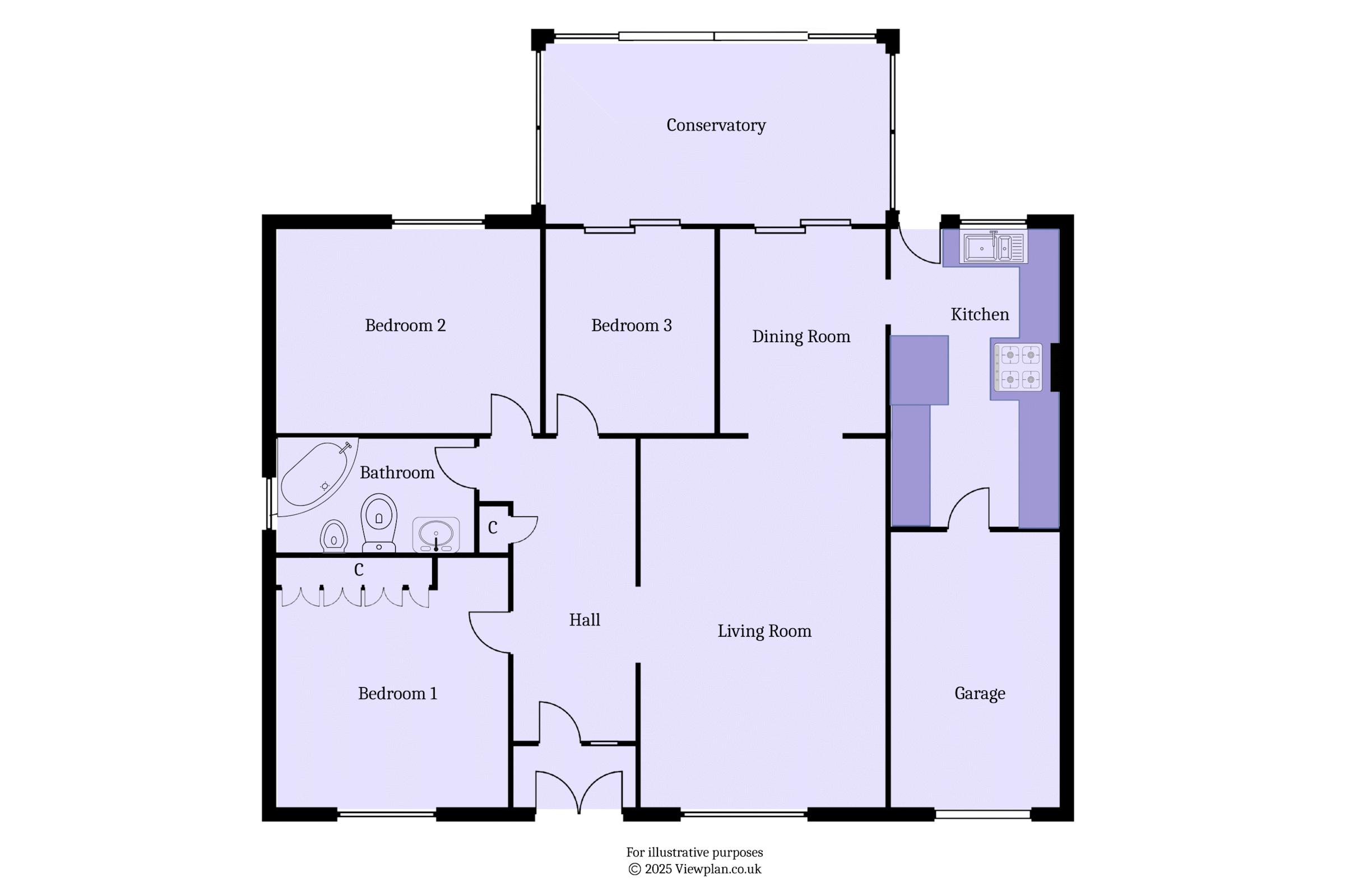 2a, Castle Avenue, Penarth floorplan
