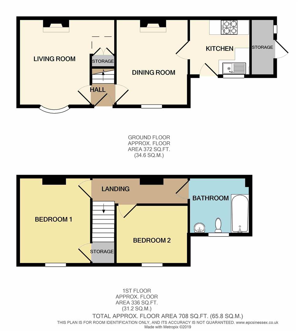 2 Kents Hill Cottage, Villa Road, Benfleet floorplan
