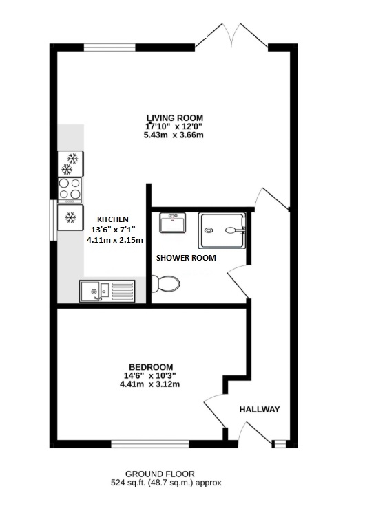 2, The Green Devon, Dunkeswell floorplan