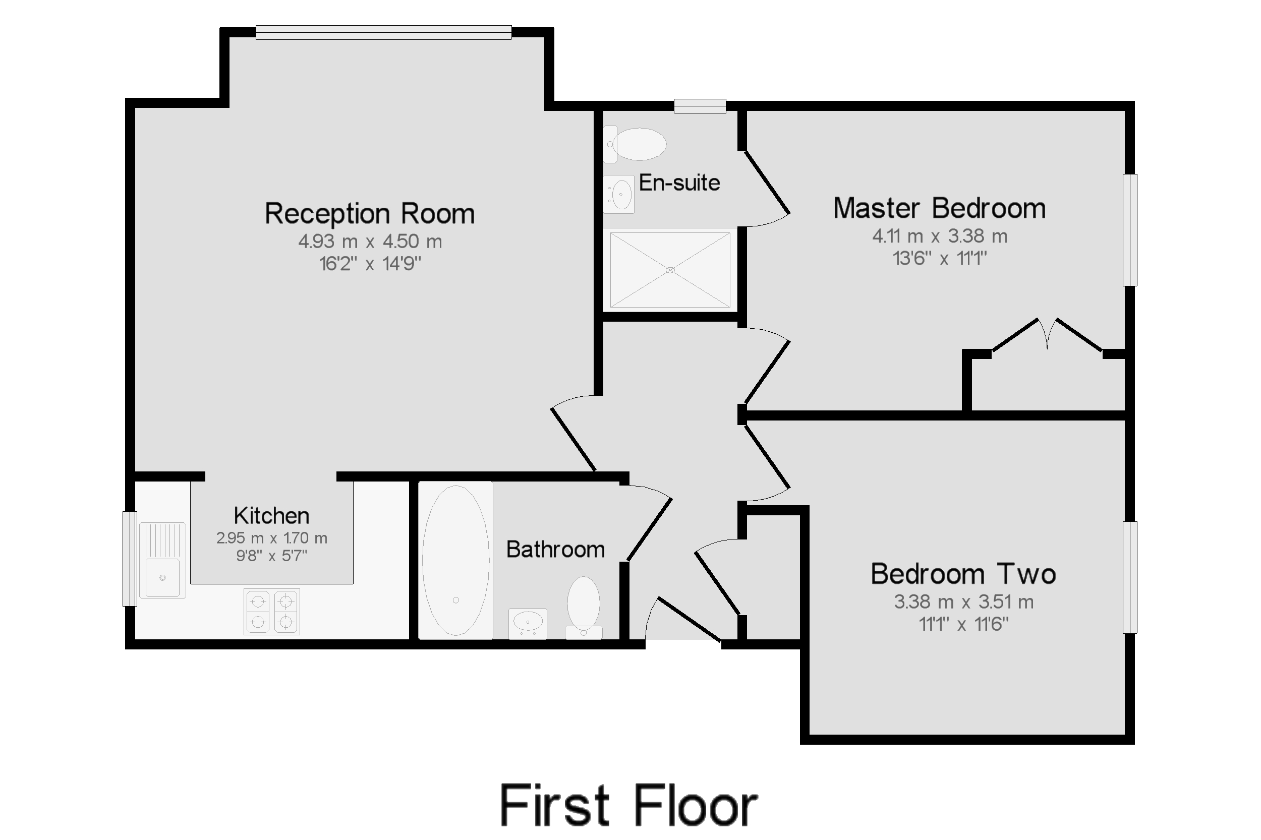 2 Bedrooms Flat to rent in St. Catherines Wood, Camberley GU15