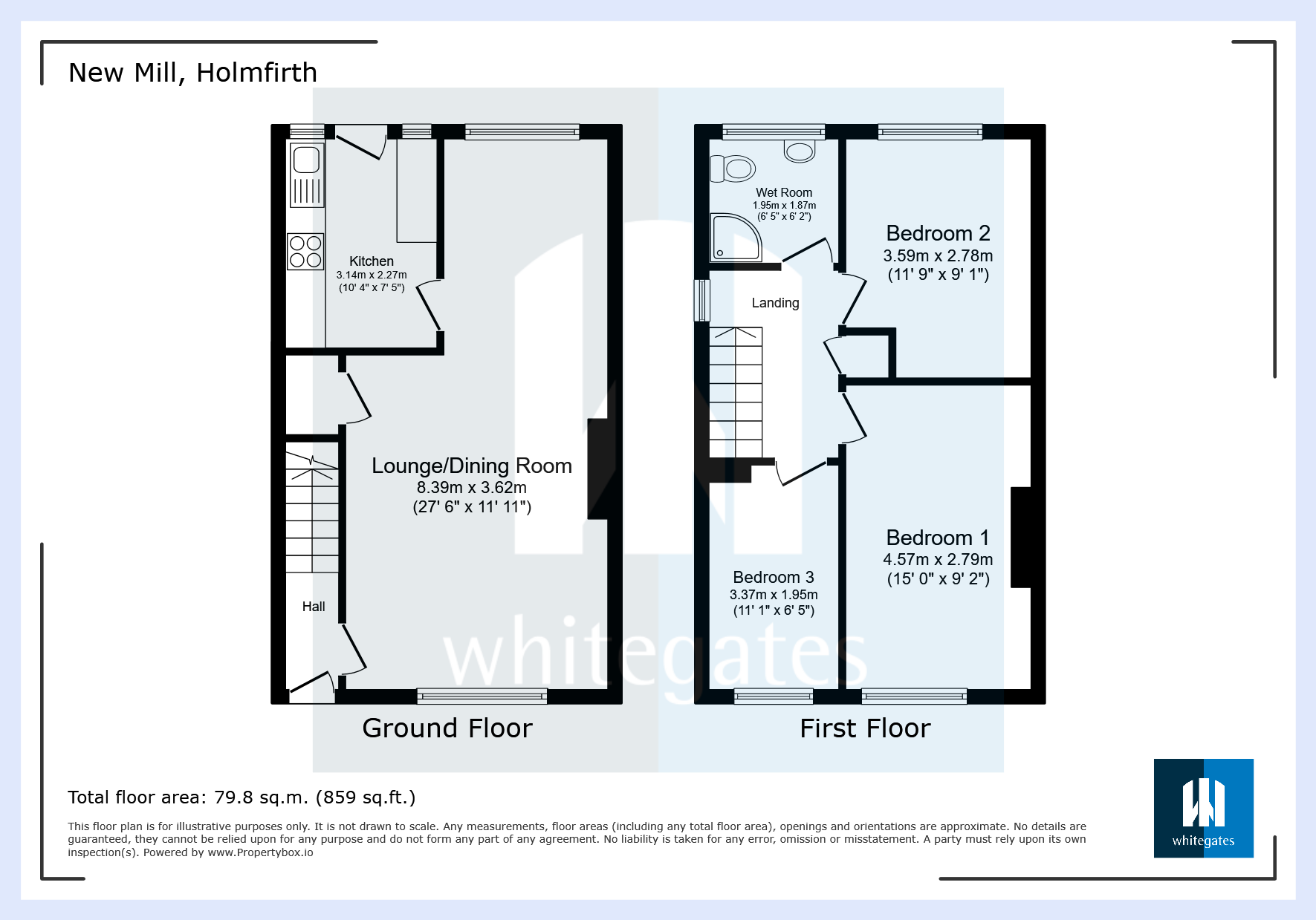 8, Daleside Avenue, Holmfirth floorplan