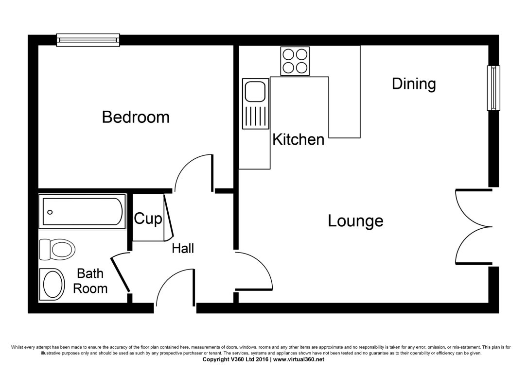 1 Bedrooms Flat to rent in Station Road, Crossgates, Leeds LS15