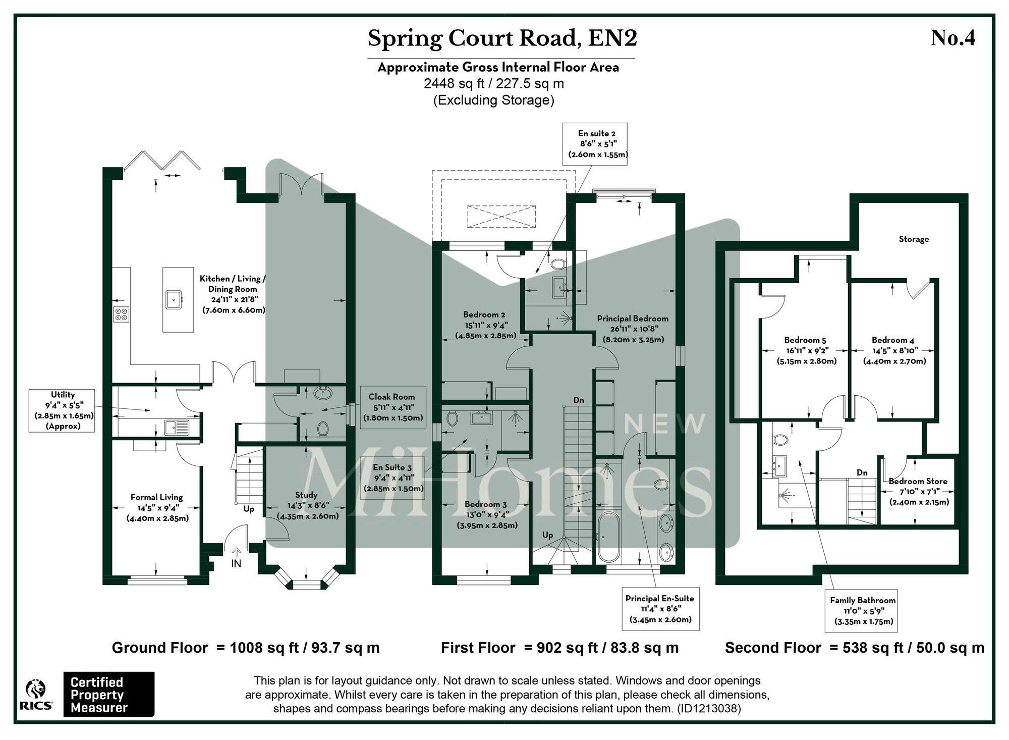 12 Spring Court Road, Enfield floorplan