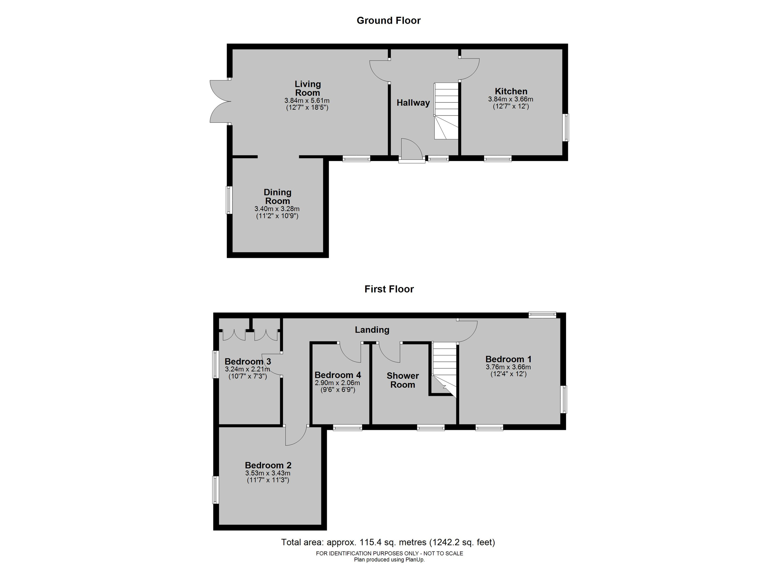 The Cottage, Lugg Bridge Mill, Hereford floorplan