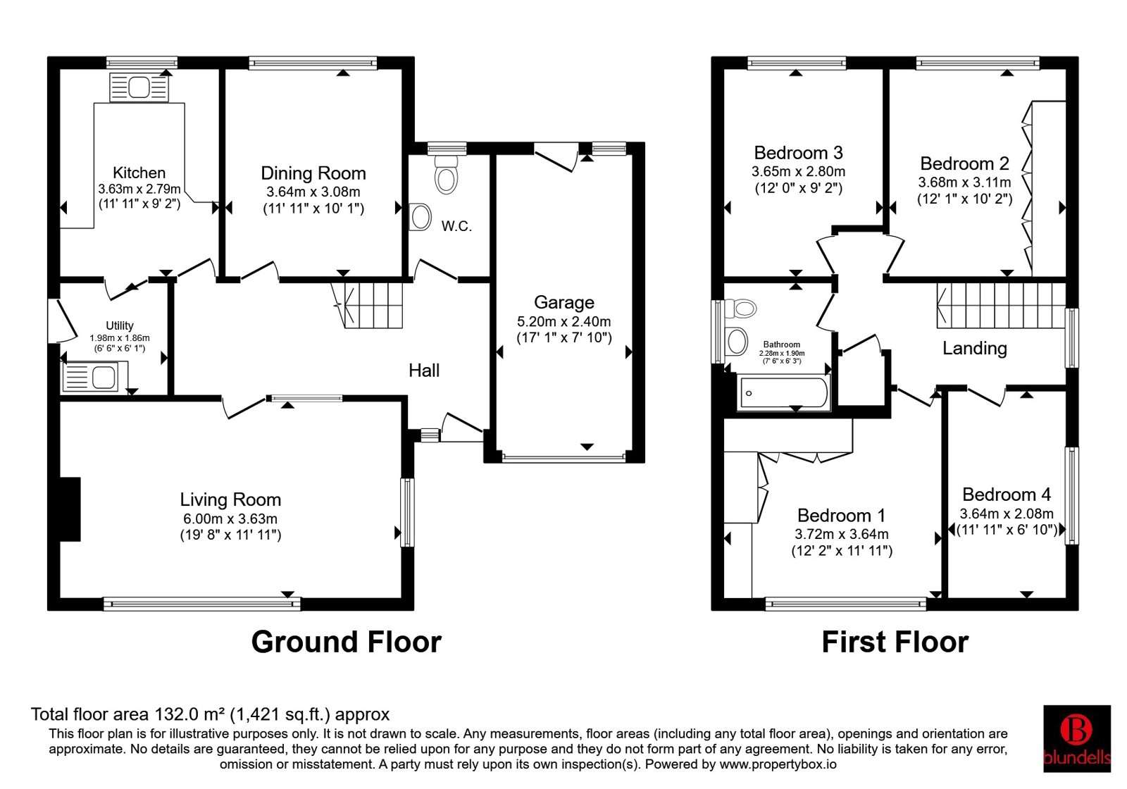 82, Melbourne Avenue, Dronfield floorplan