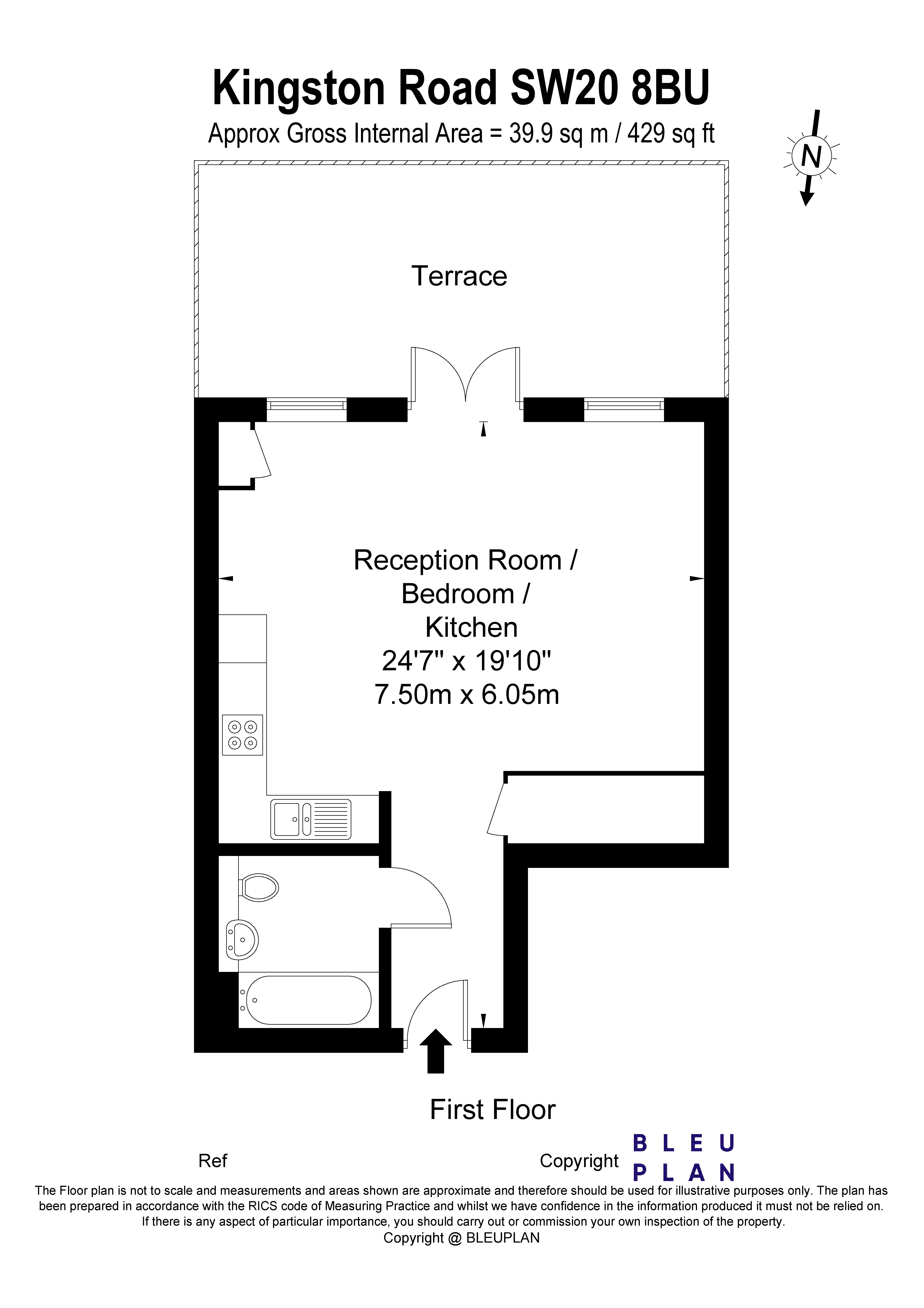 Kingston Road, London floorplan