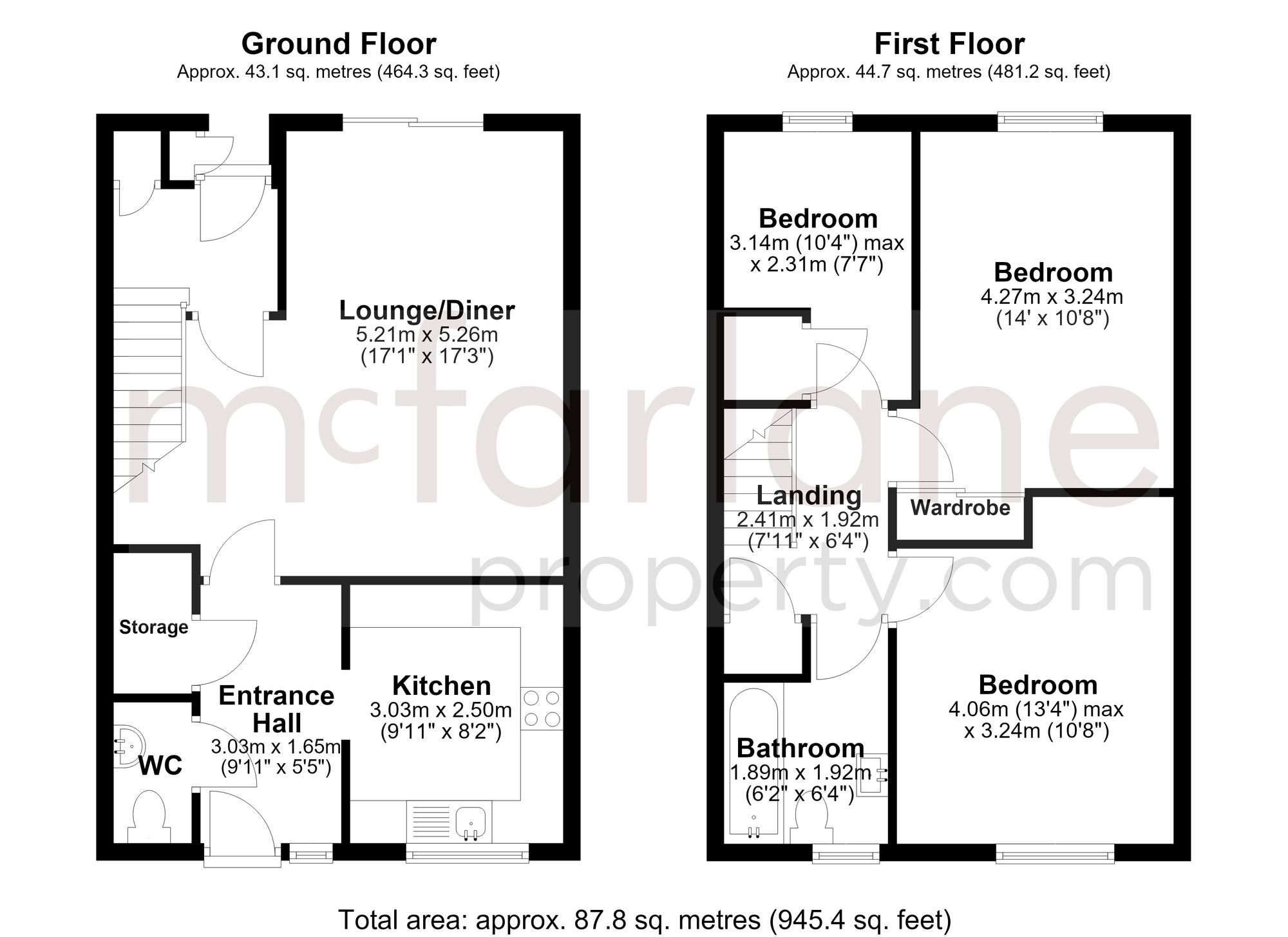 25 Warneford Close, Swindon floorplan