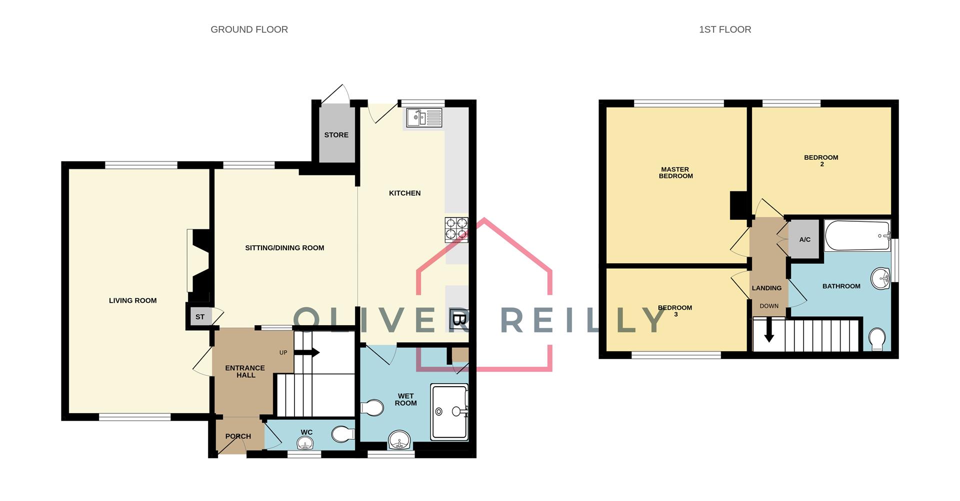 2, Keats Road, Newark floorplan