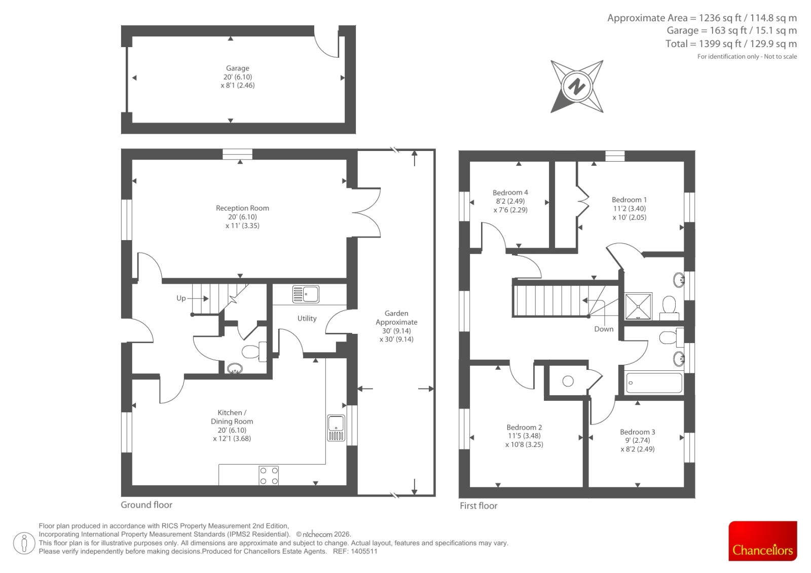 21 HANSON DRIVE, Botley, Oxford floorplan