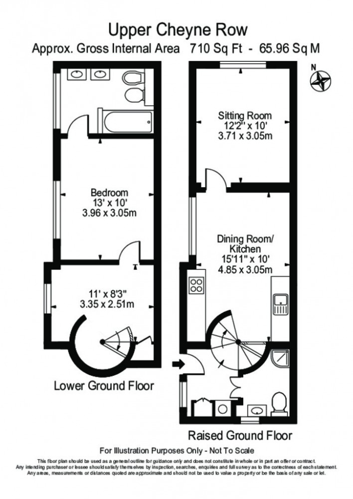 2 Bedrooms Flat to rent in Upper Cheyne Row, Chelsea SW3