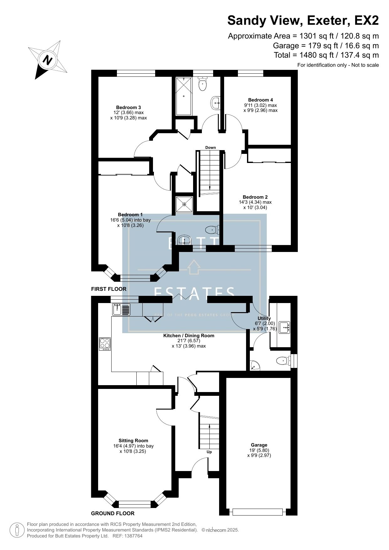 5 Sandy View, Exeter floorplan