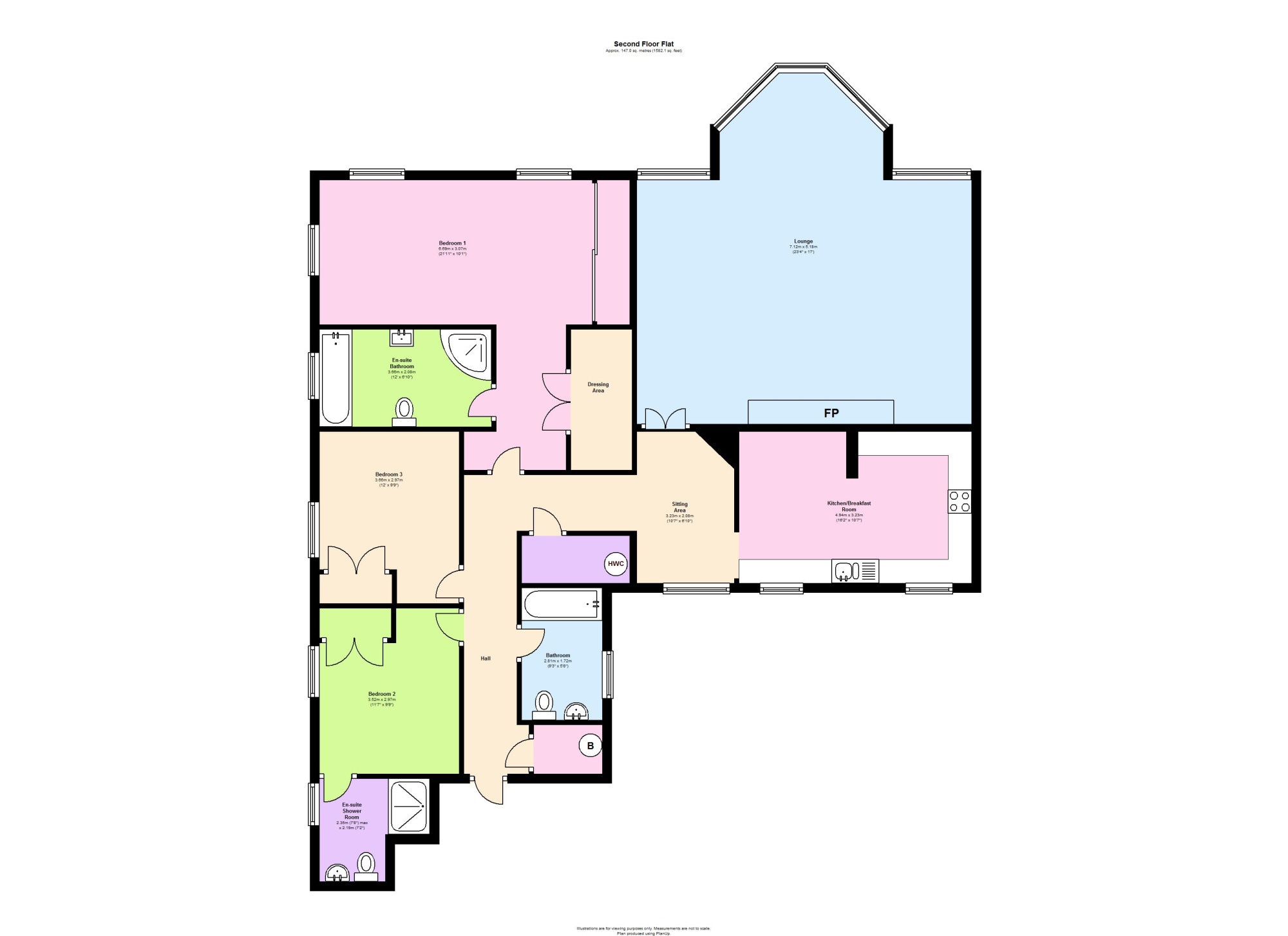 21 Devonshire House,, Brandesbury Square, Woodford Green floorplan