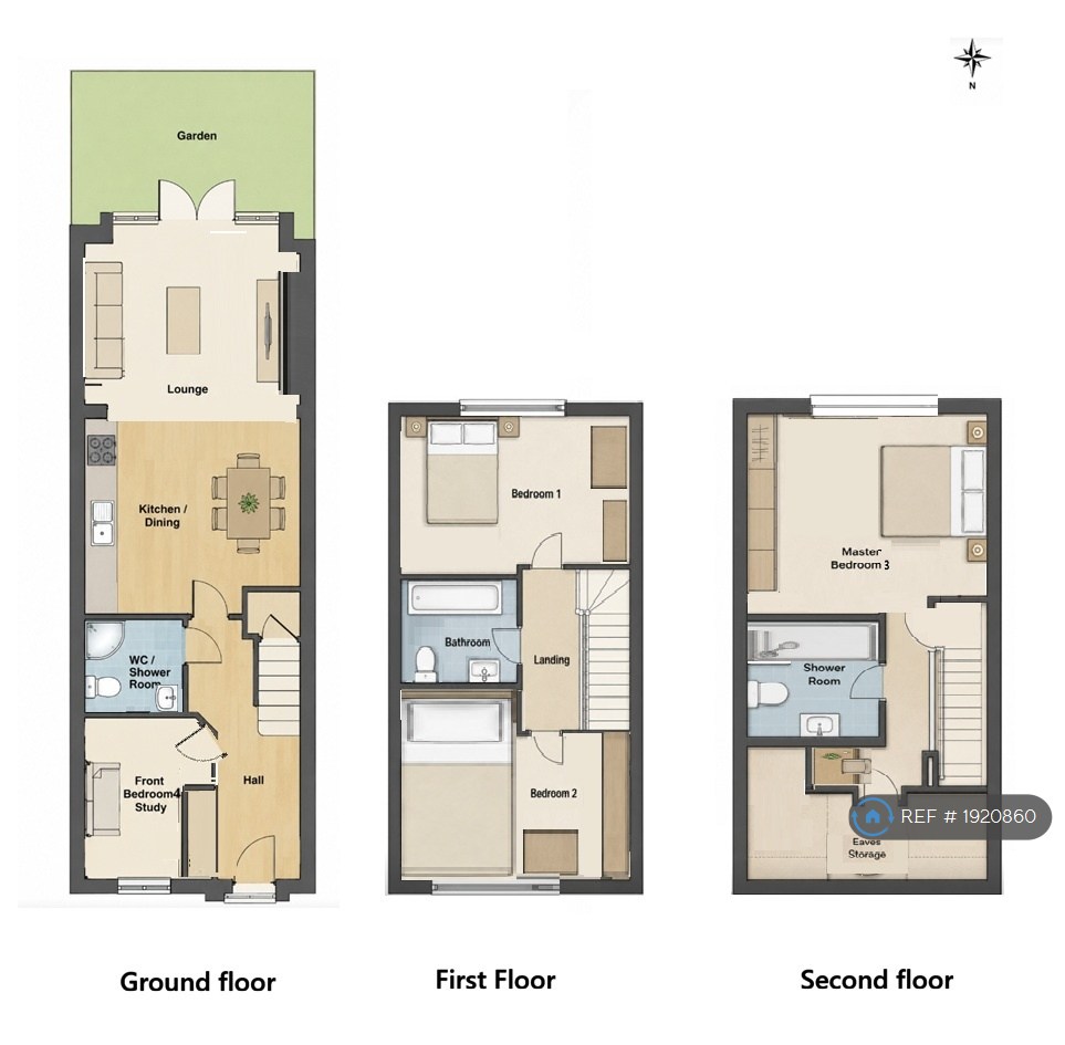 Lytham St, London floorplan