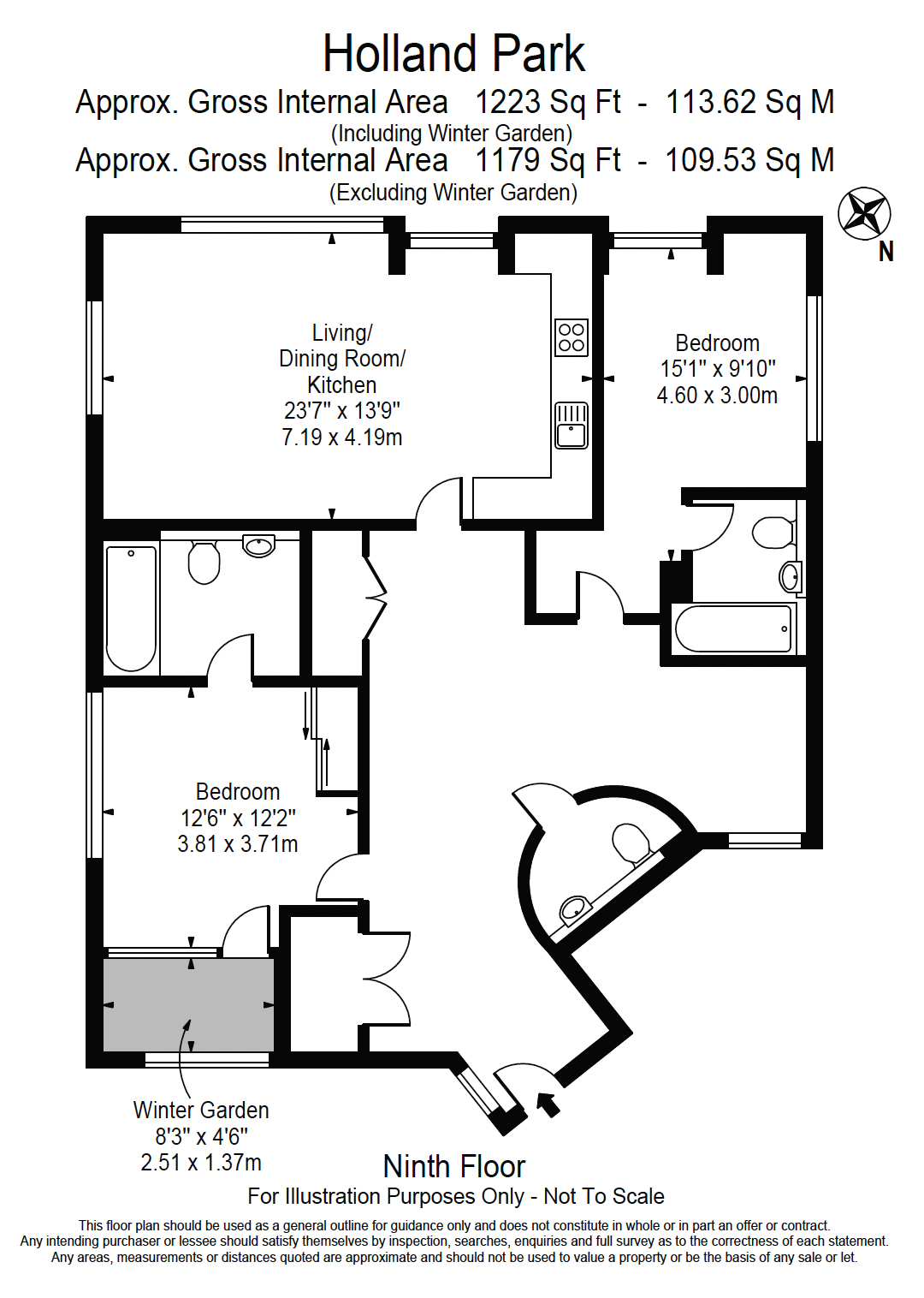 Holland Park Avenue, London floorplan