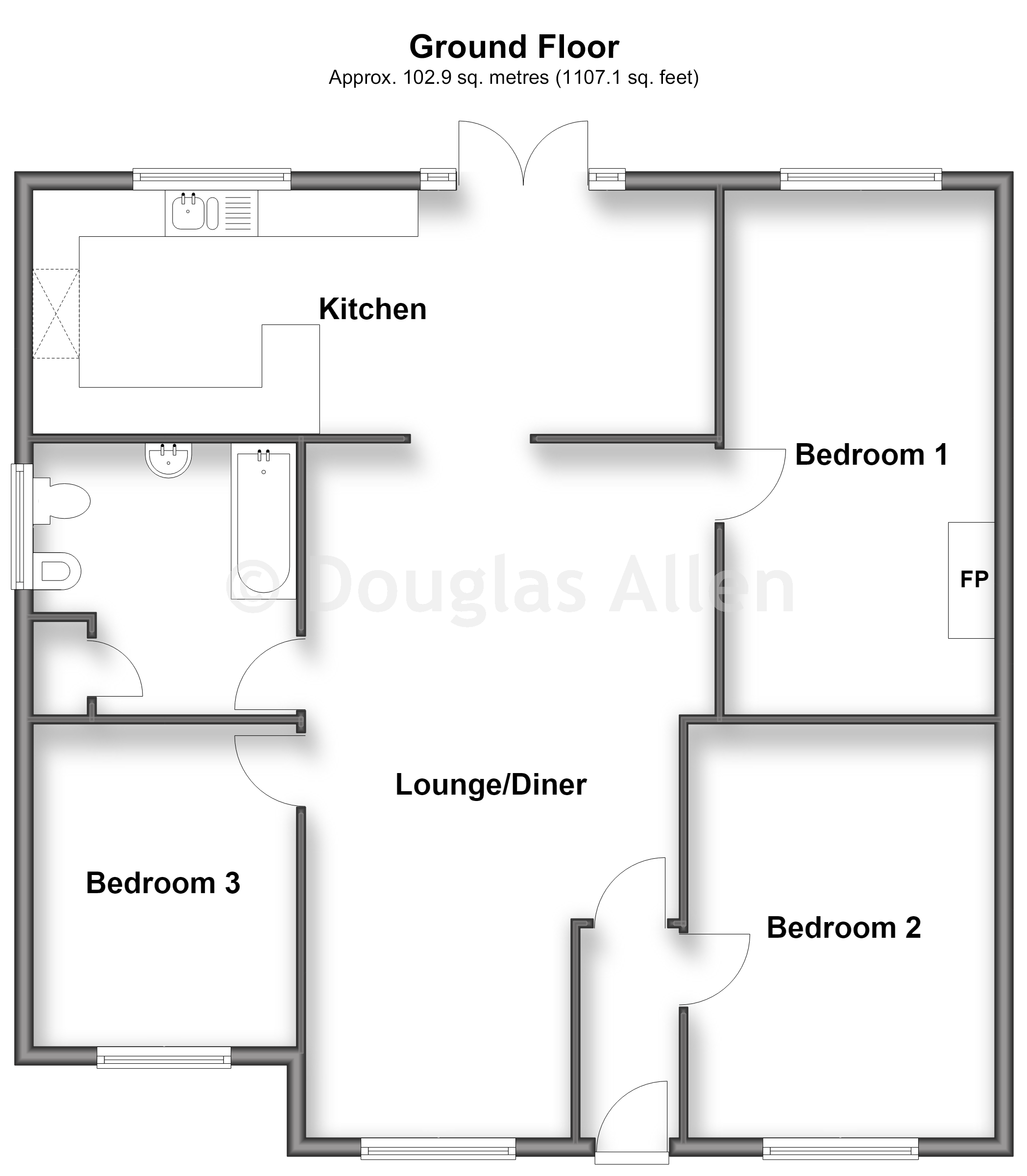 The Laurels, Castledon Road, Billericay floorplan