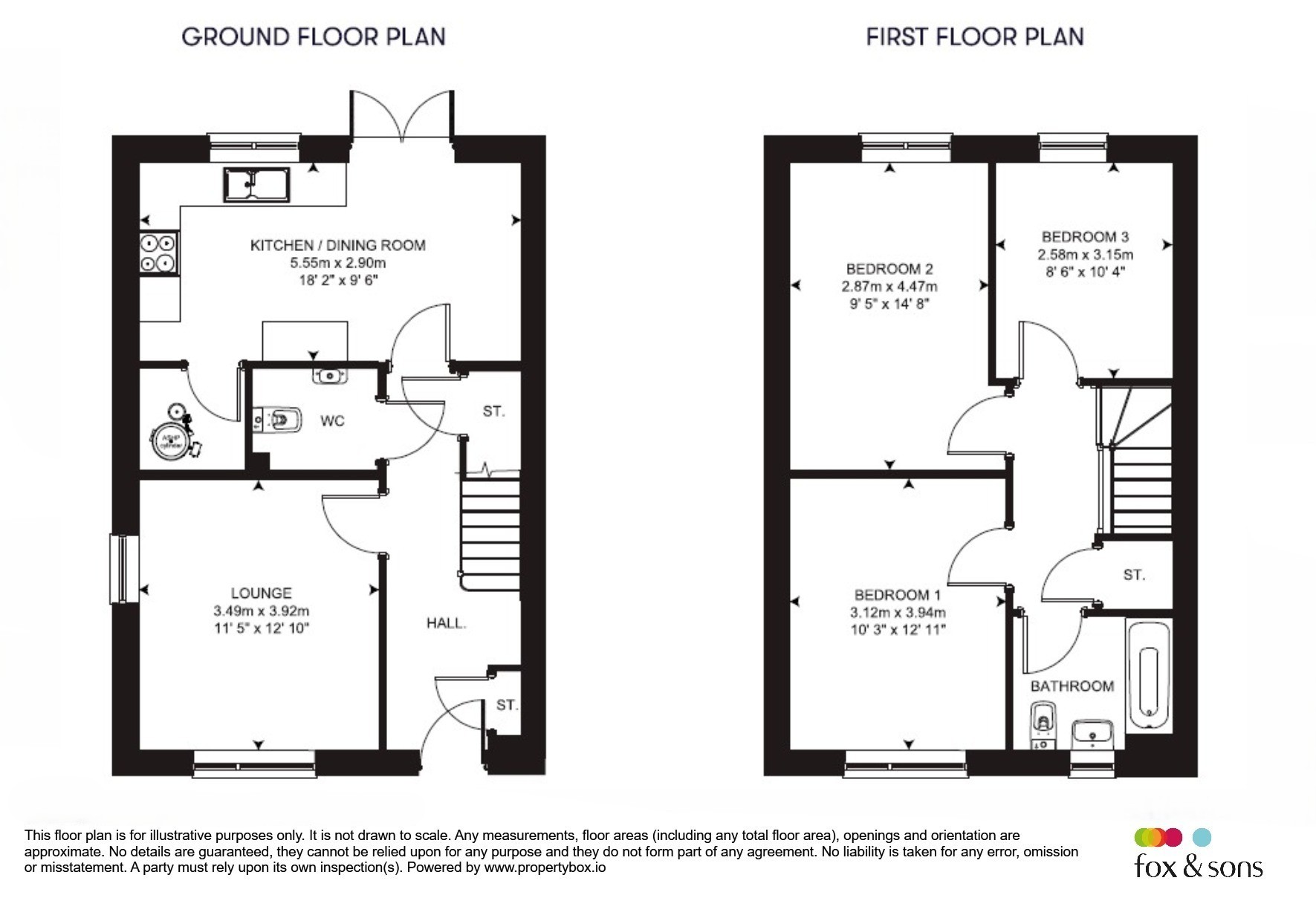 Plot 65, Eagle Close, Tiverton floorplan