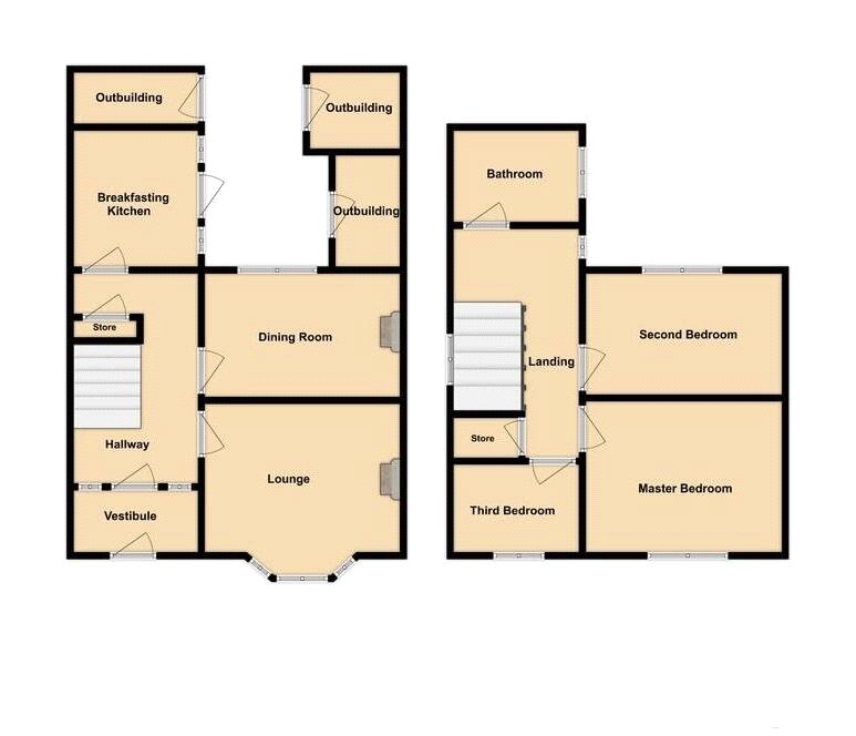 2, North Road East, Durham floorplan