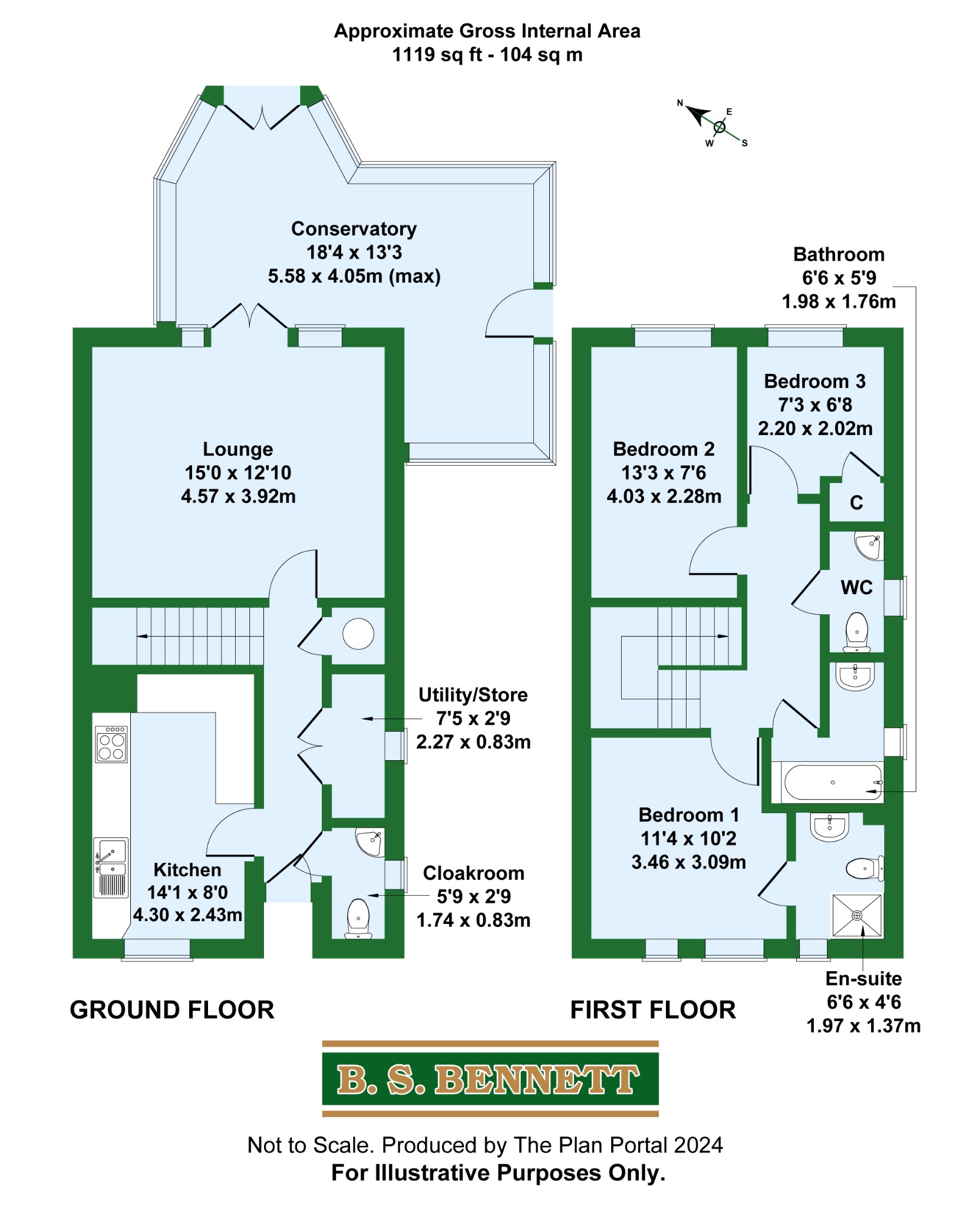 Staines-upon-Thames, Surrey floorplan