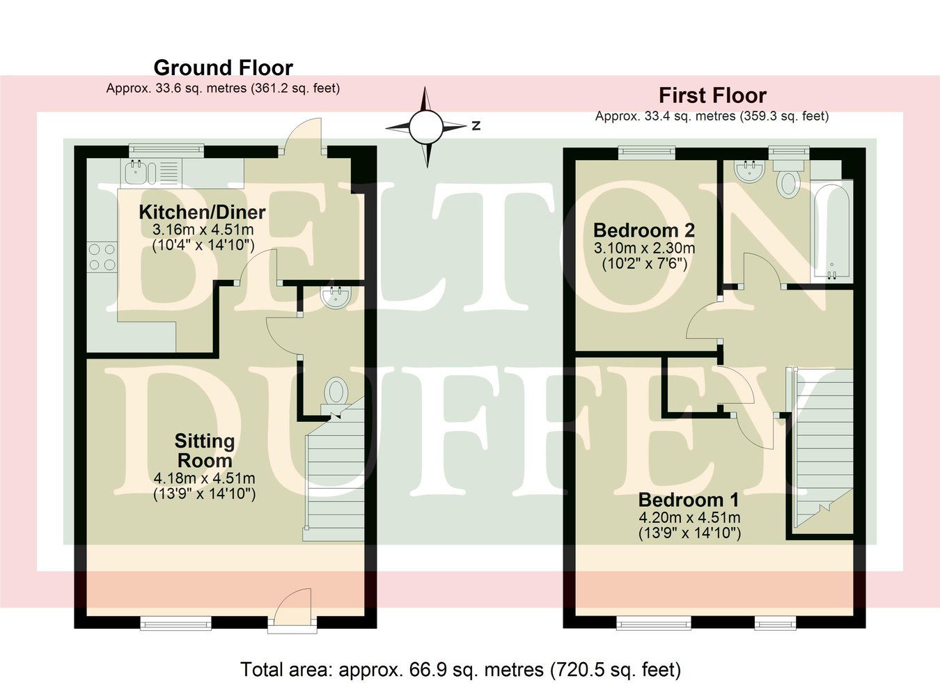 58, Ashburton Close, Wells-next-the-Sea floorplan