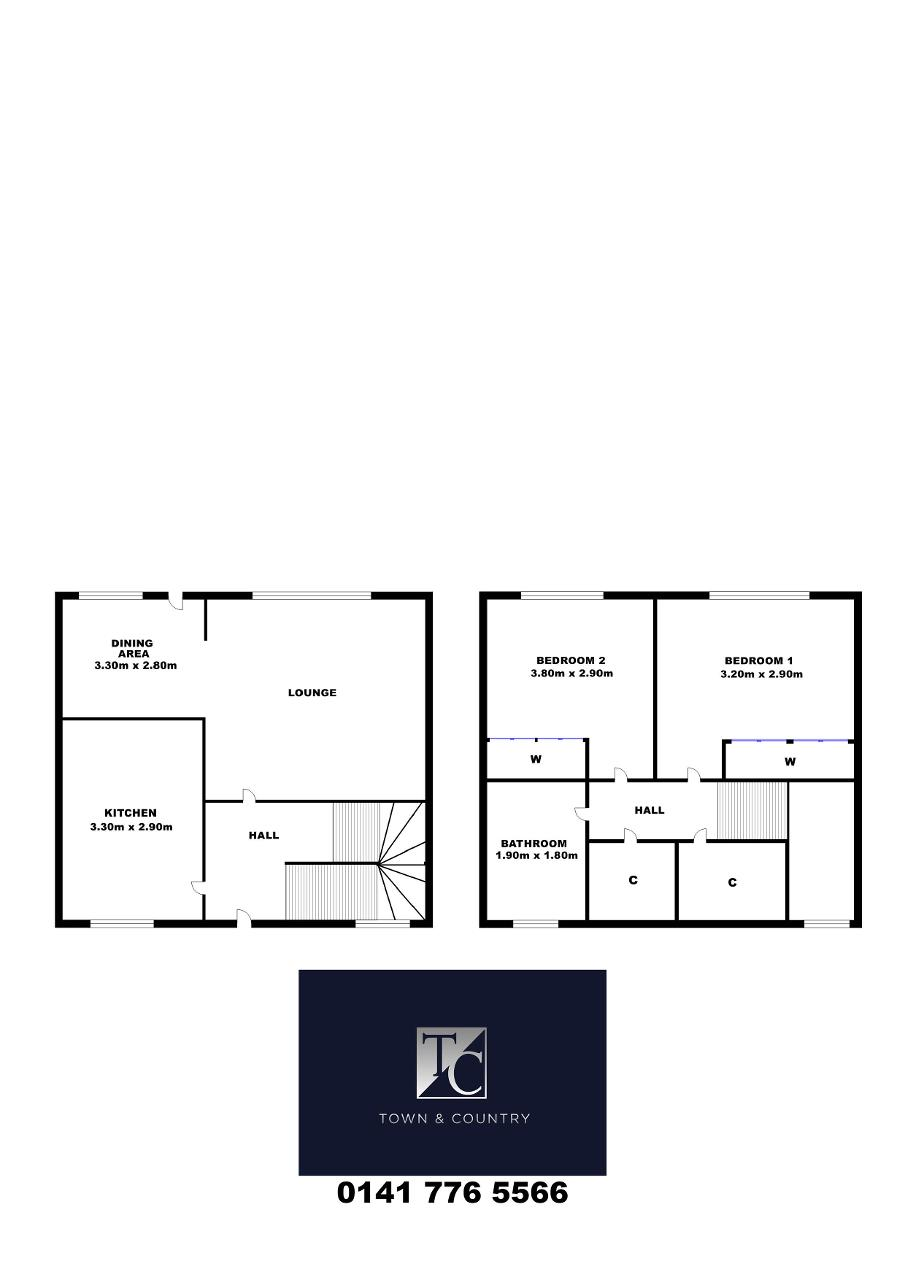 2, Mauchline Avenue, Kirkintilloch floorplan
