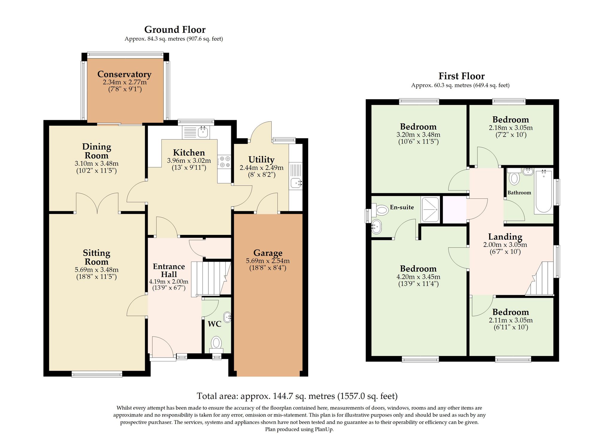 26 Brailsford Close, Dereham floorplan