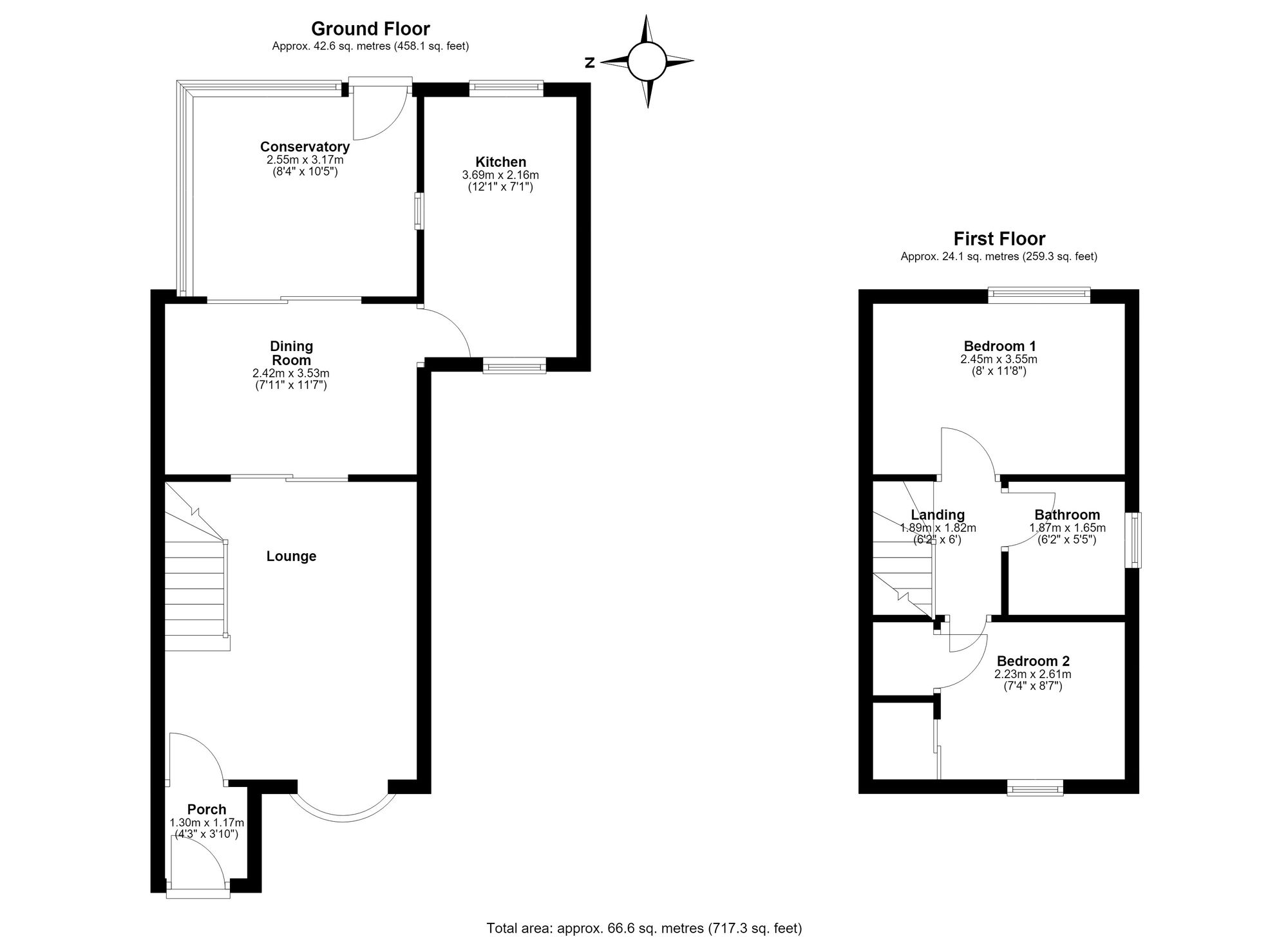 44 Bowes Road, Billingham floorplan