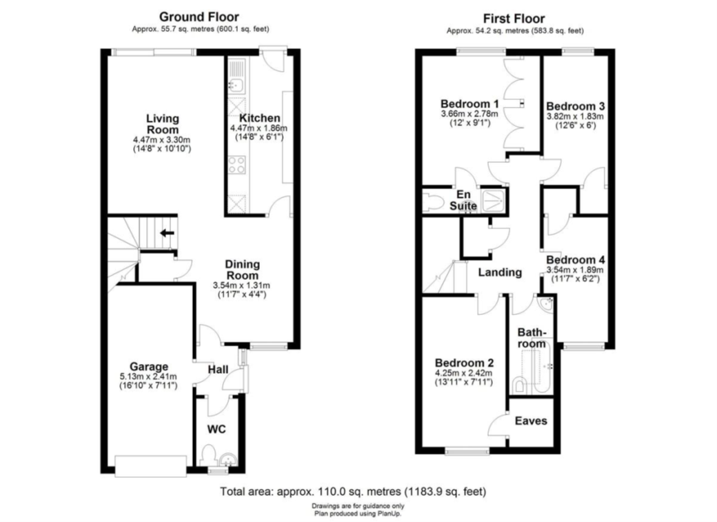 14, Elsworth Place, Cambridge floorplan