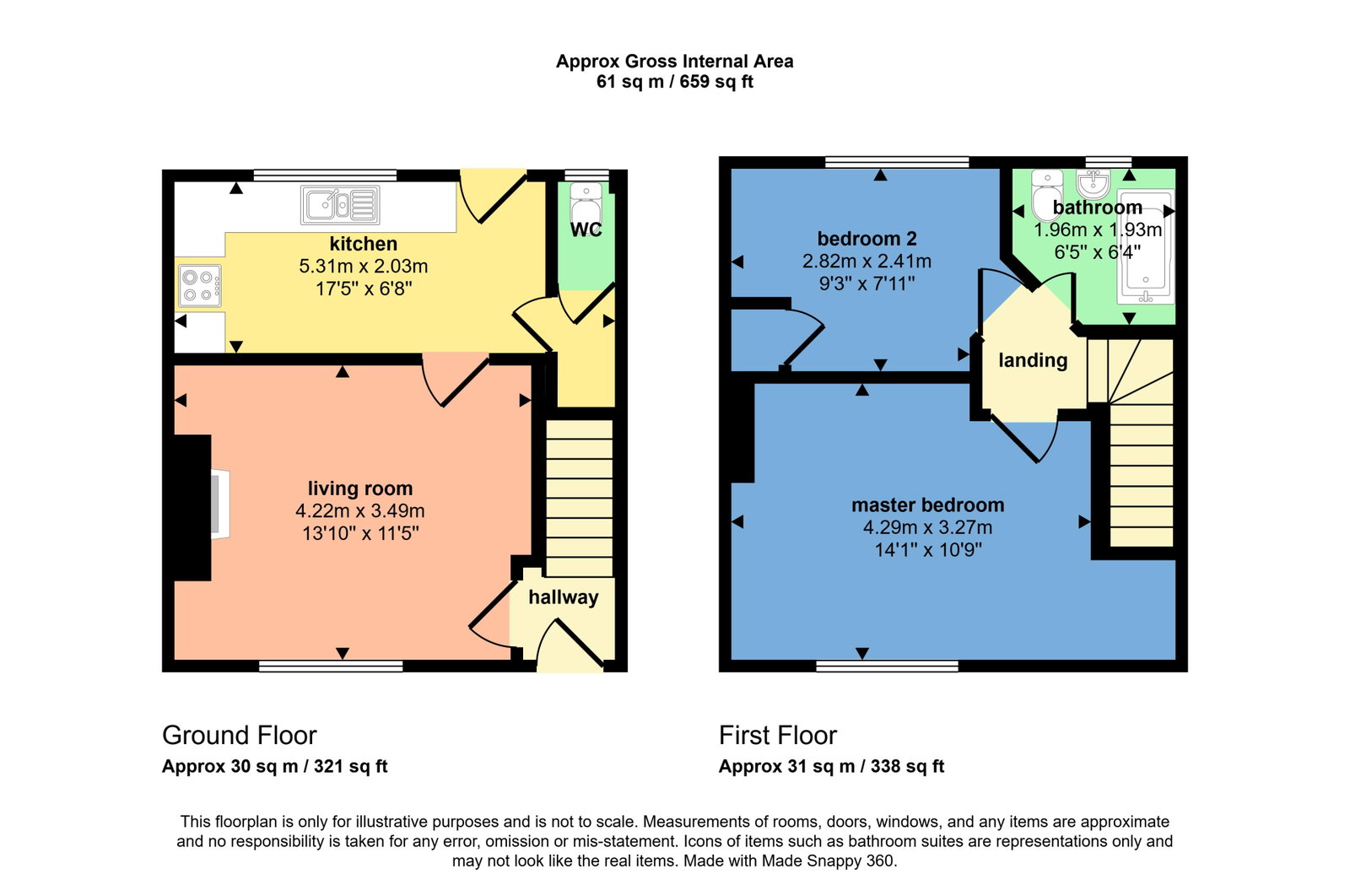 325, Blackwell Road, Carlisle floorplan