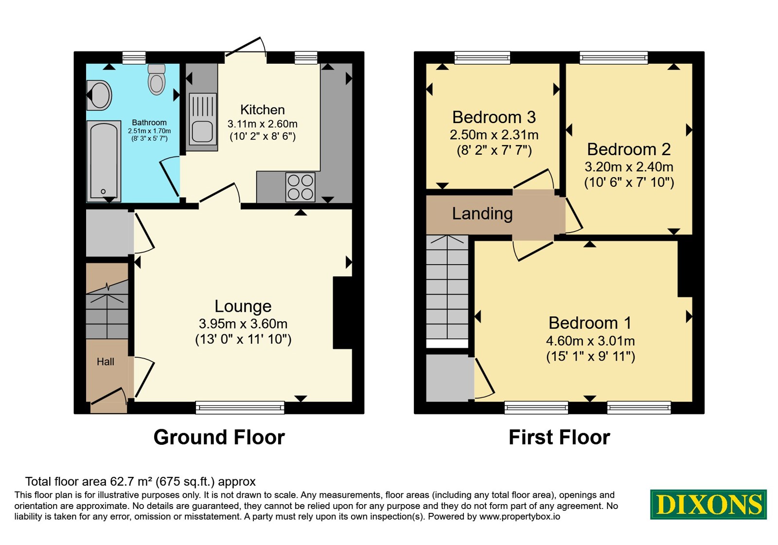 94, Swinford Road, West Midlands floorplan
