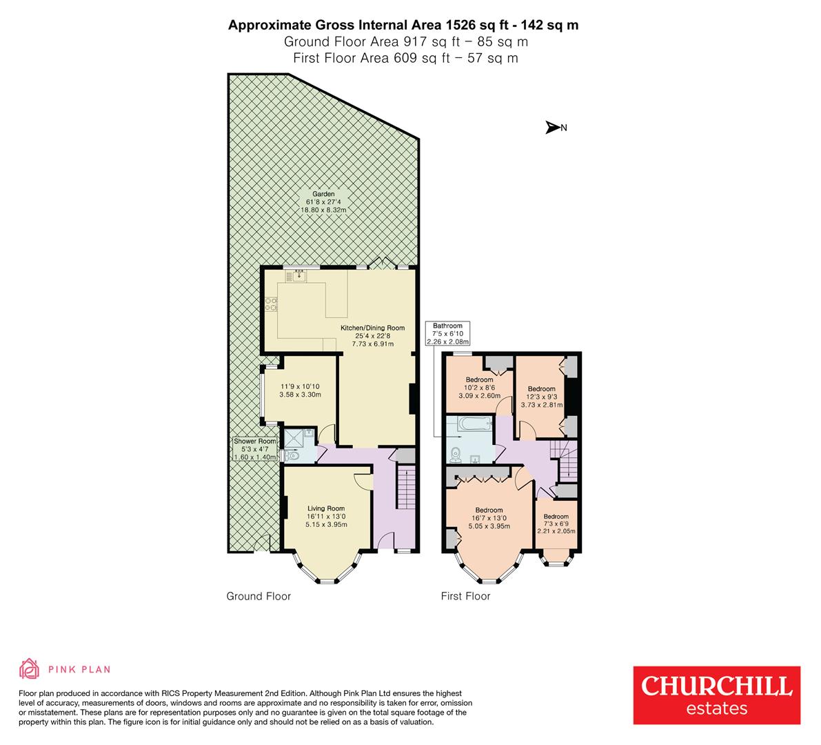 9, Kimberley Road, North Chingford floorplan