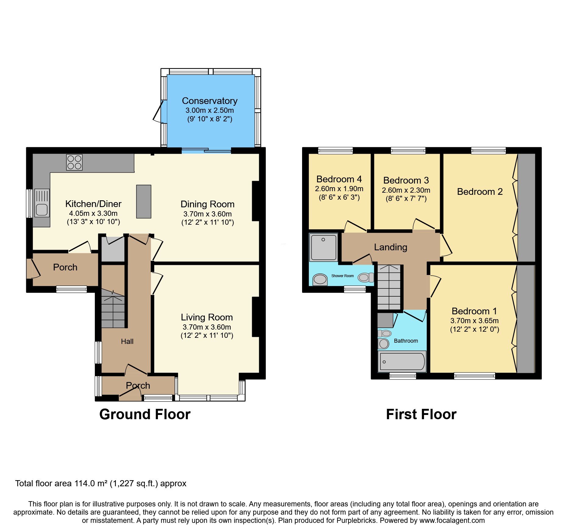 81, Ring Road, Leeds floorplan