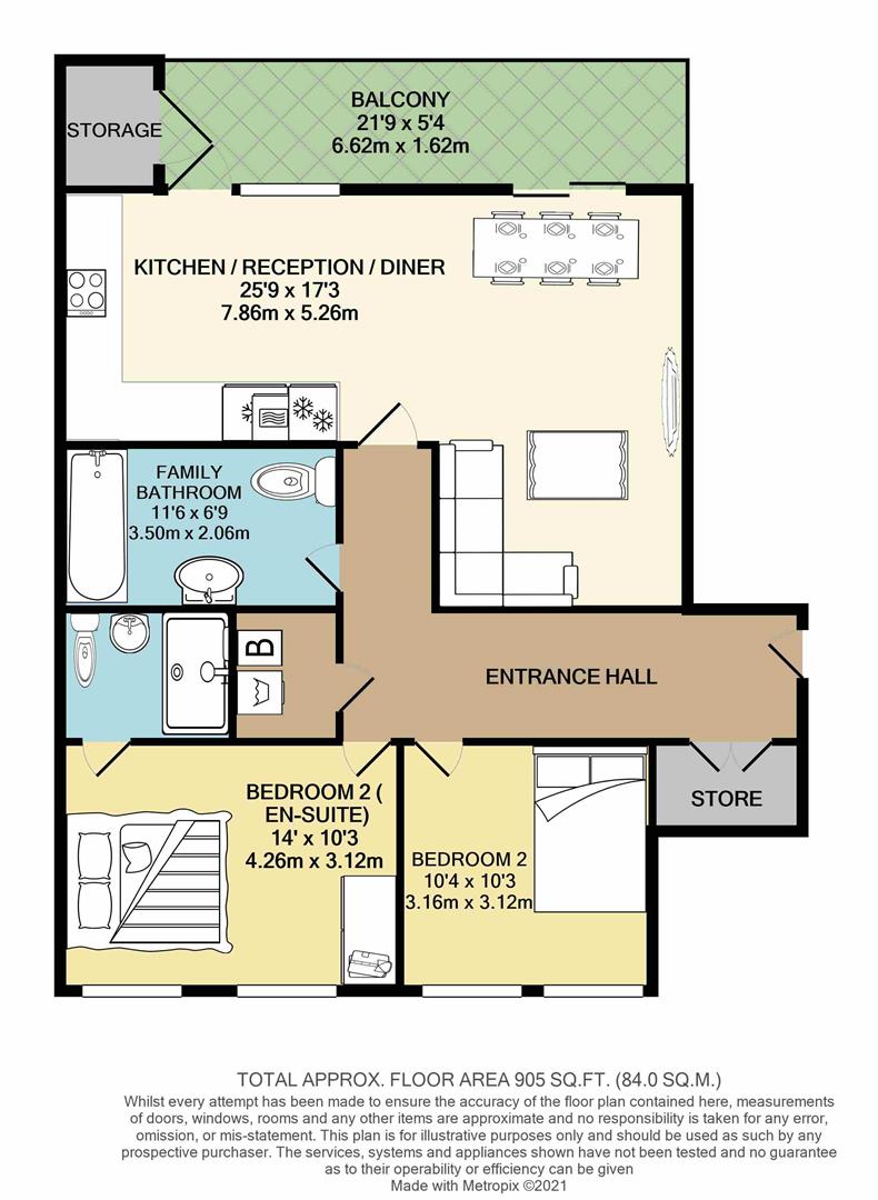 Williams Way, Wembley floorplan