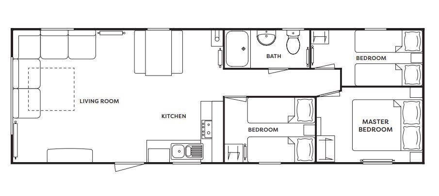 Golden Leas Holiday Park, Plough Road, Minster-On-Sea floorplan