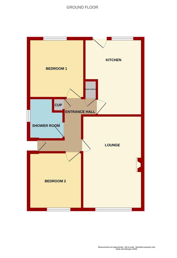 Johnstone Road, Newent floorplan