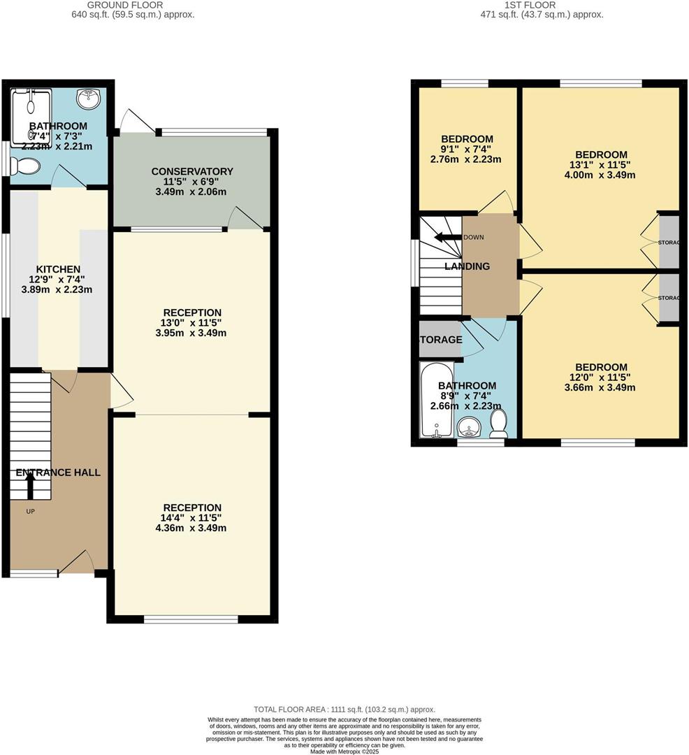 7, Pant Farm Close, Newport floorplan