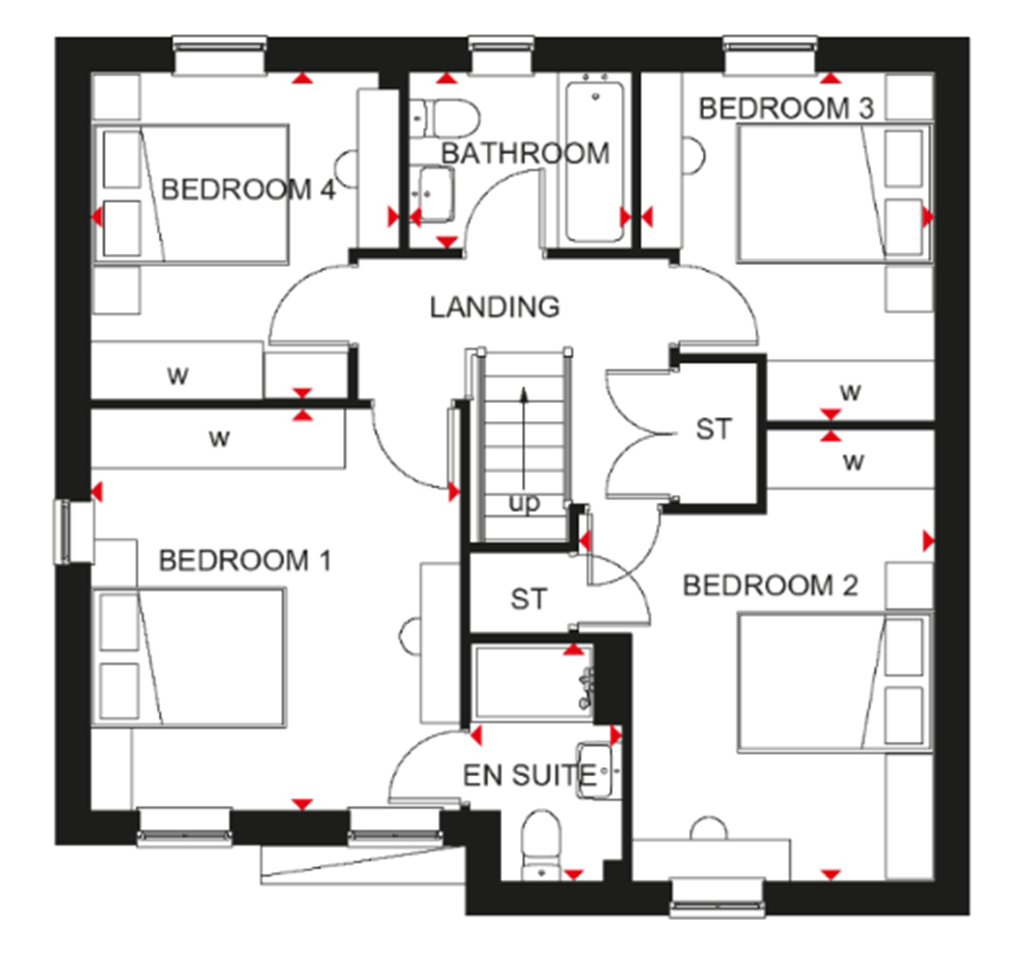 "Radleigh" at Inkersall Road, Staveley, Chesterfield S43, 4 bedroom